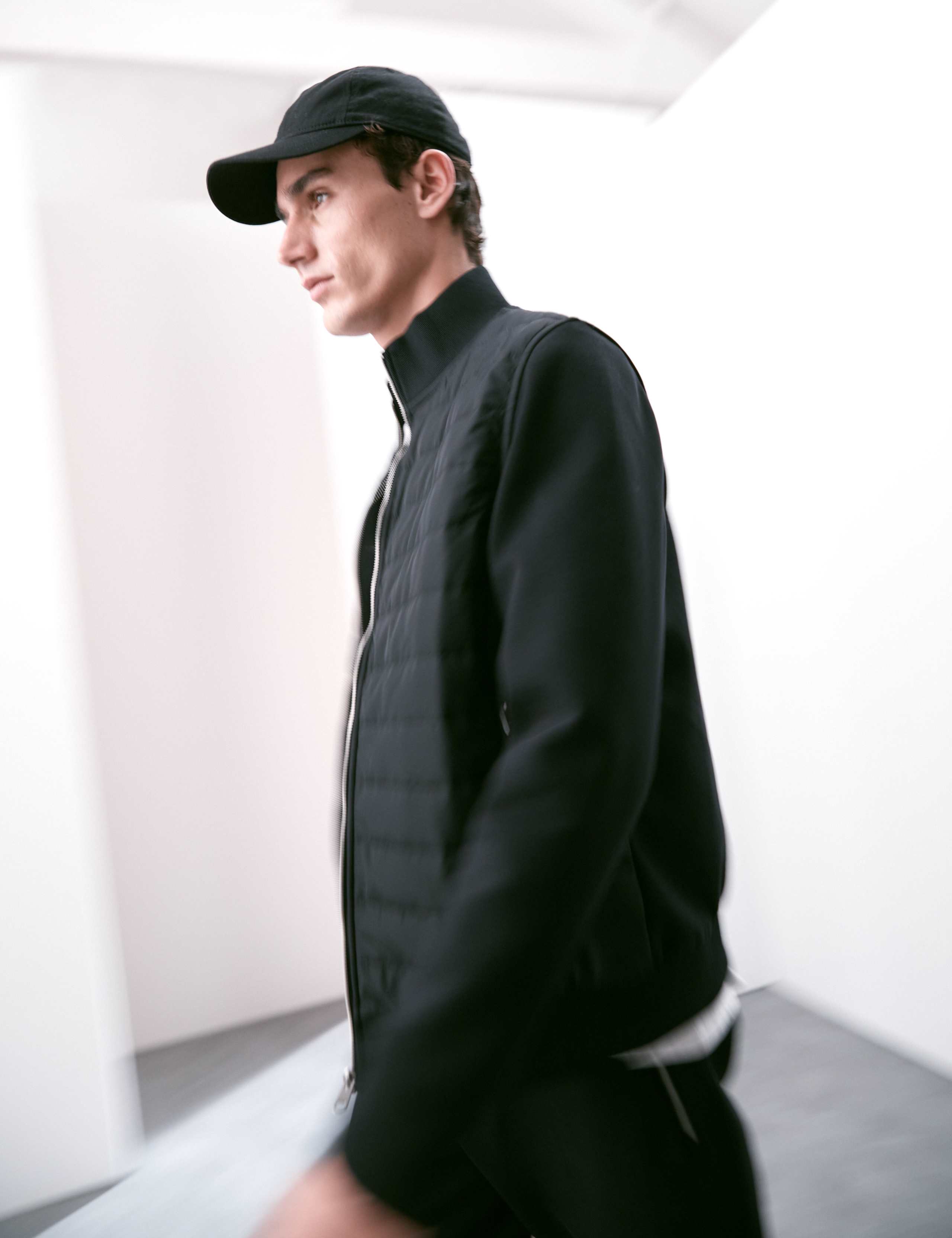 Cotton Rich Zip Up Quilted Jacket 5 of 7