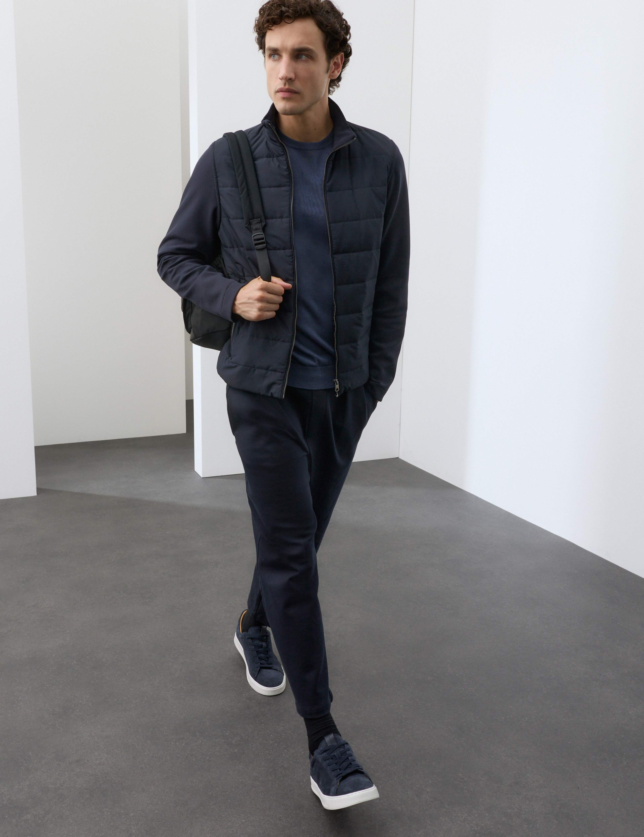 Regular Fit Cotton Rich Padded Hybrid Jacket 5 of 7