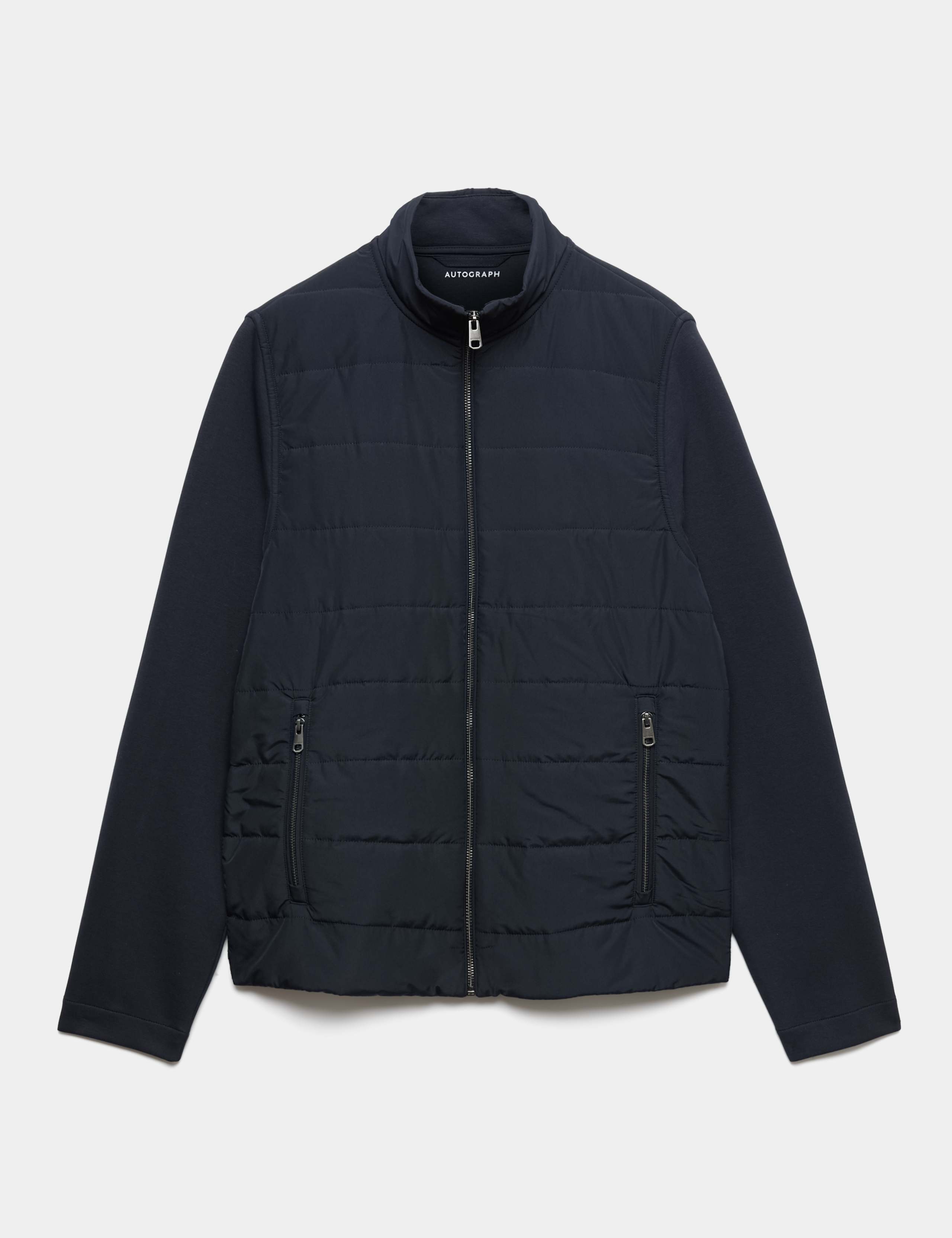Regular Fit Cotton Rich Padded Hybrid Jacket 2 of 7