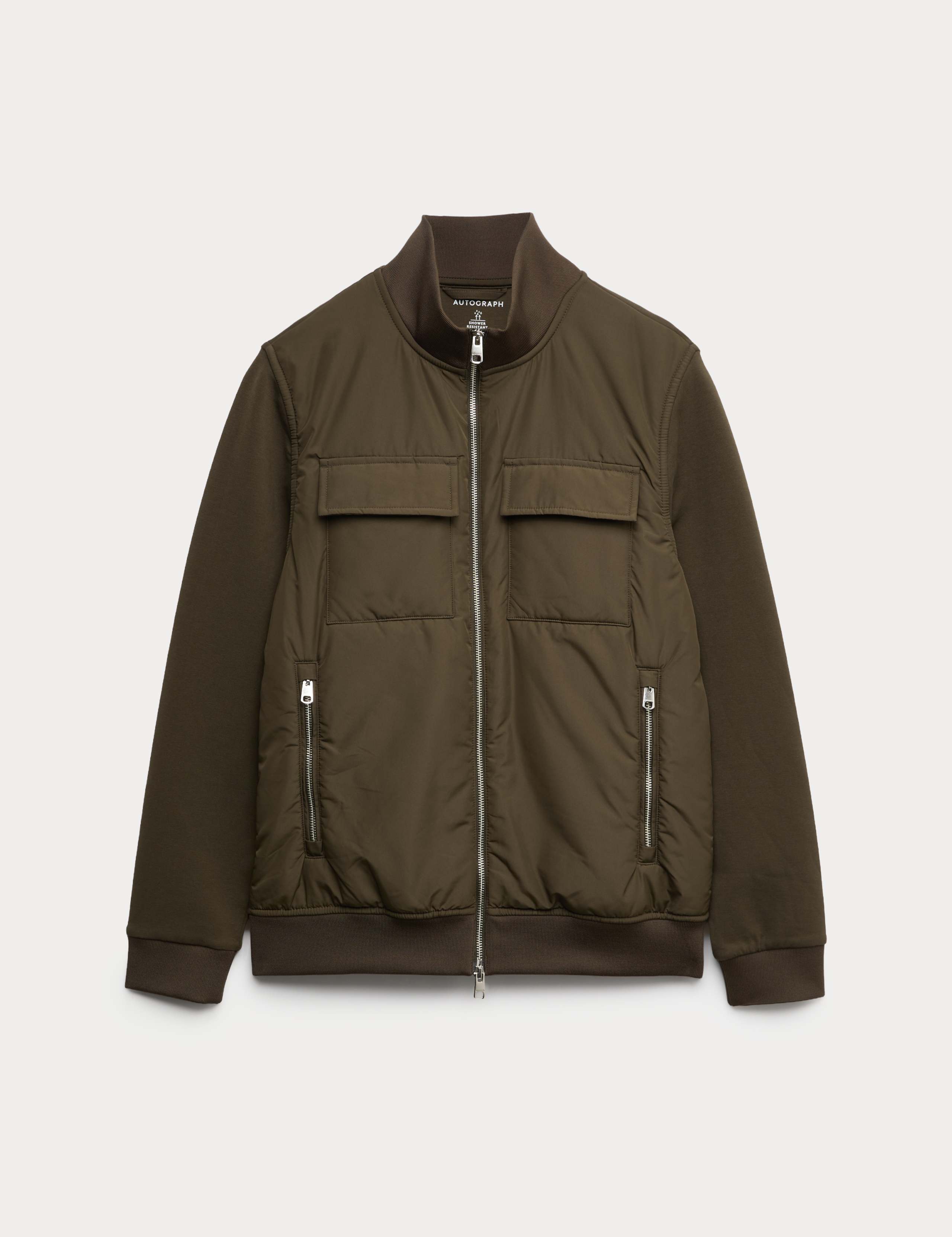 Cotton Rich Zip Up Pocket Jacket 2 of 5