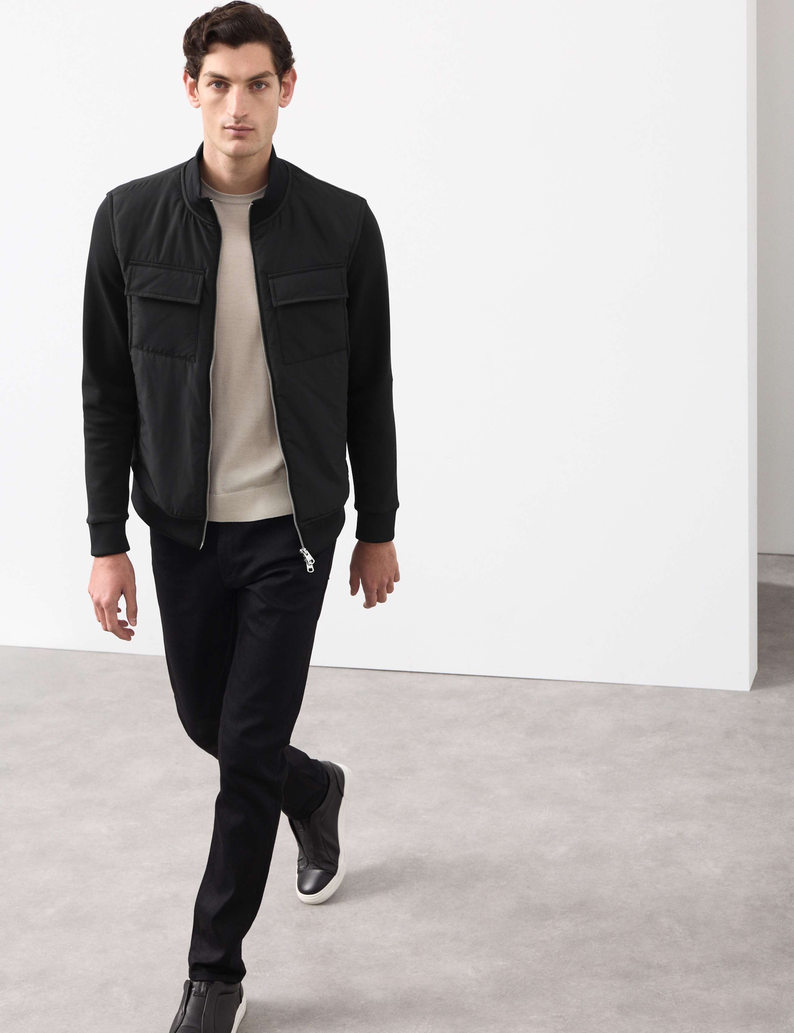 Cotton Rich Zip Up Pocket Jacket 4 of 6