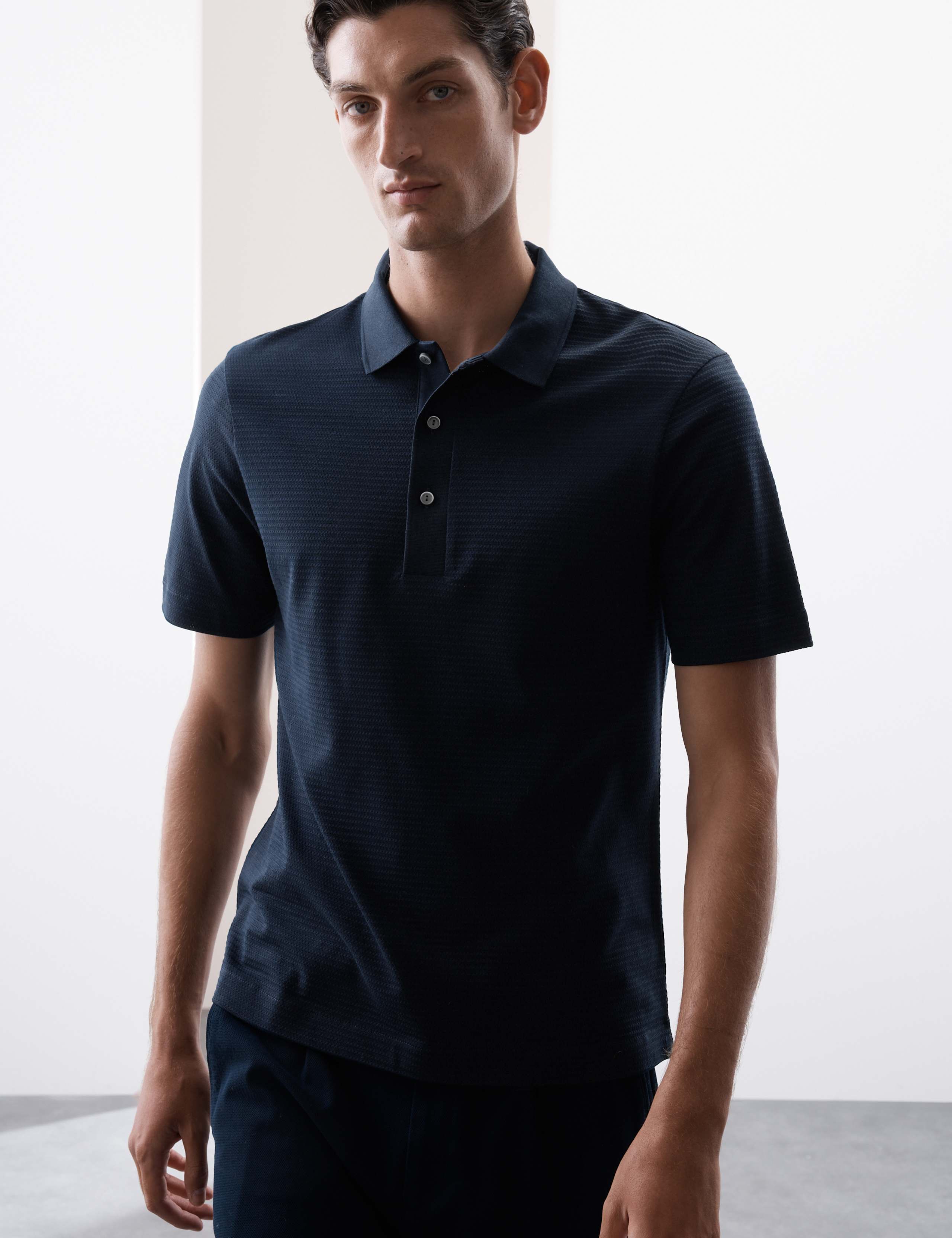 Cotton Rich Coolmax® Polo Shirt 1 of 7