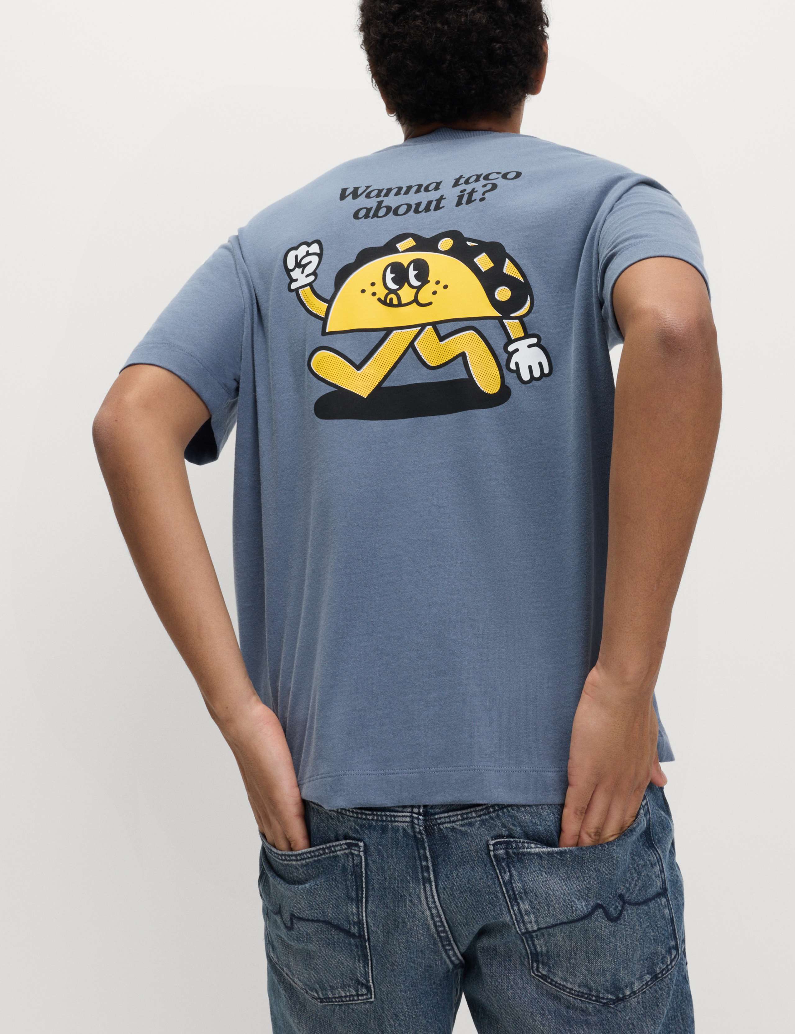 Pure Cotton Taco Graphic T-Shirt 4 of 5