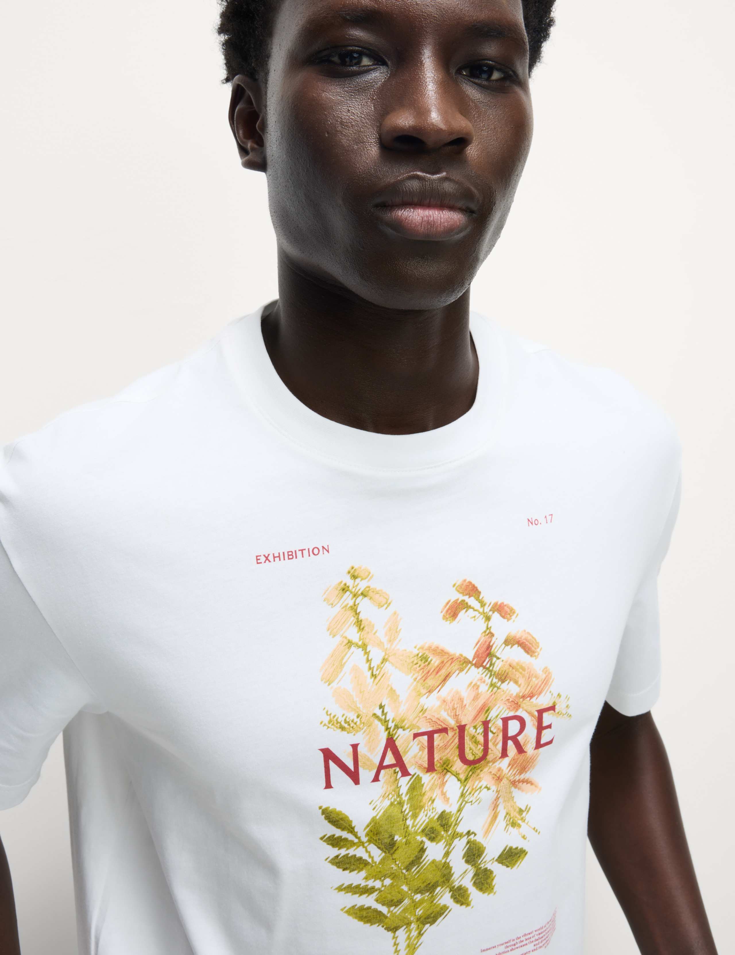 Pure Cotton Flower Graphic T-Shirt 5 of 5