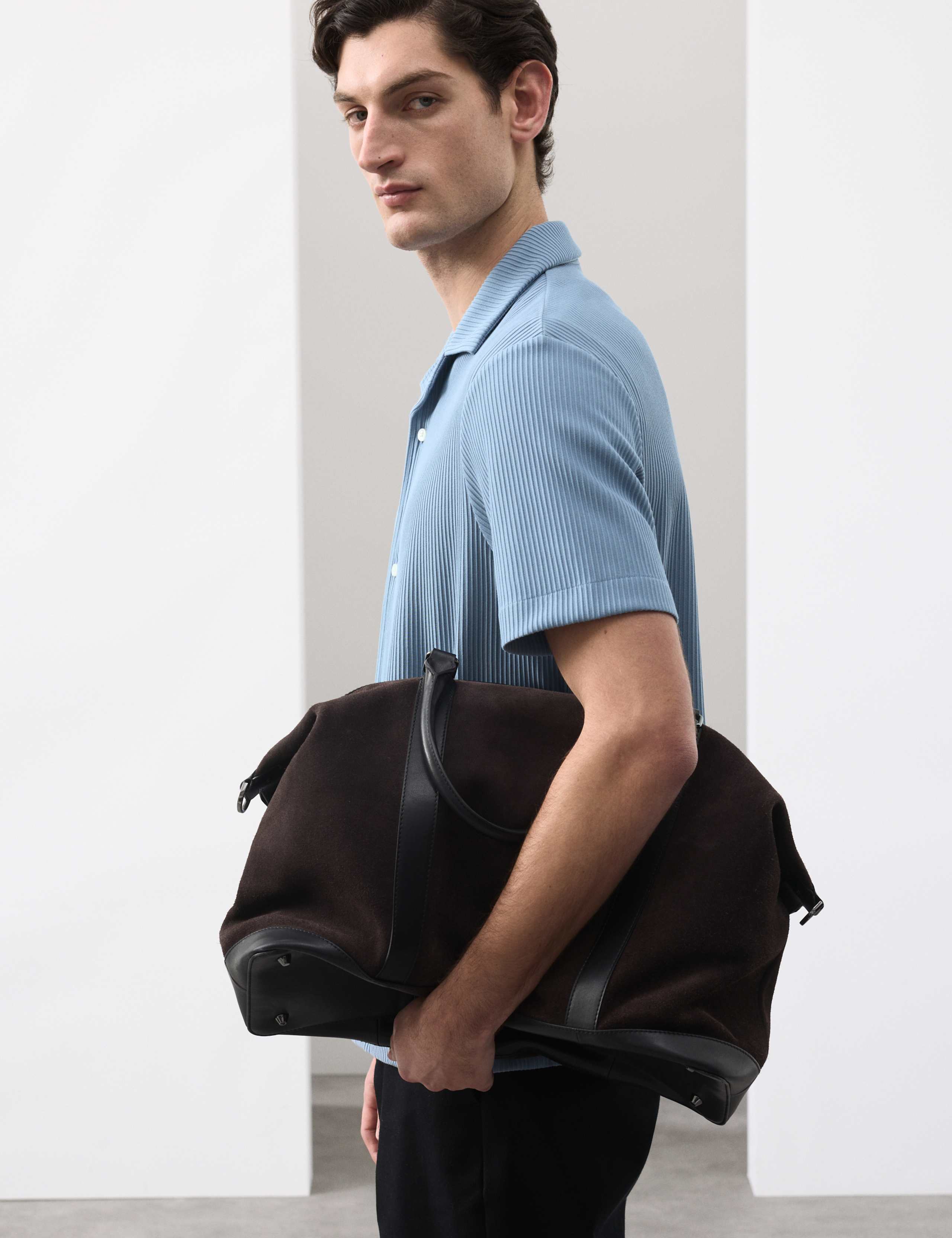 Regular Fit Textured Short Sleeve Shirt 1 of 7