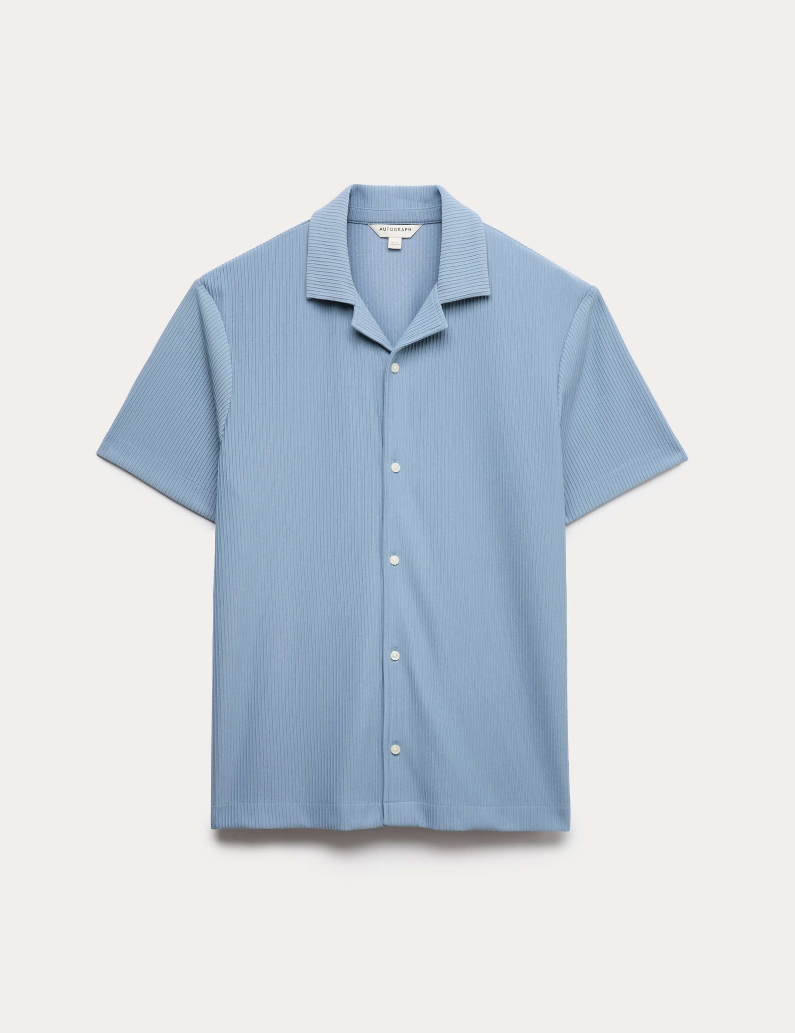 Regular Fit Textured Short Sleeve Shirt 2 of 7