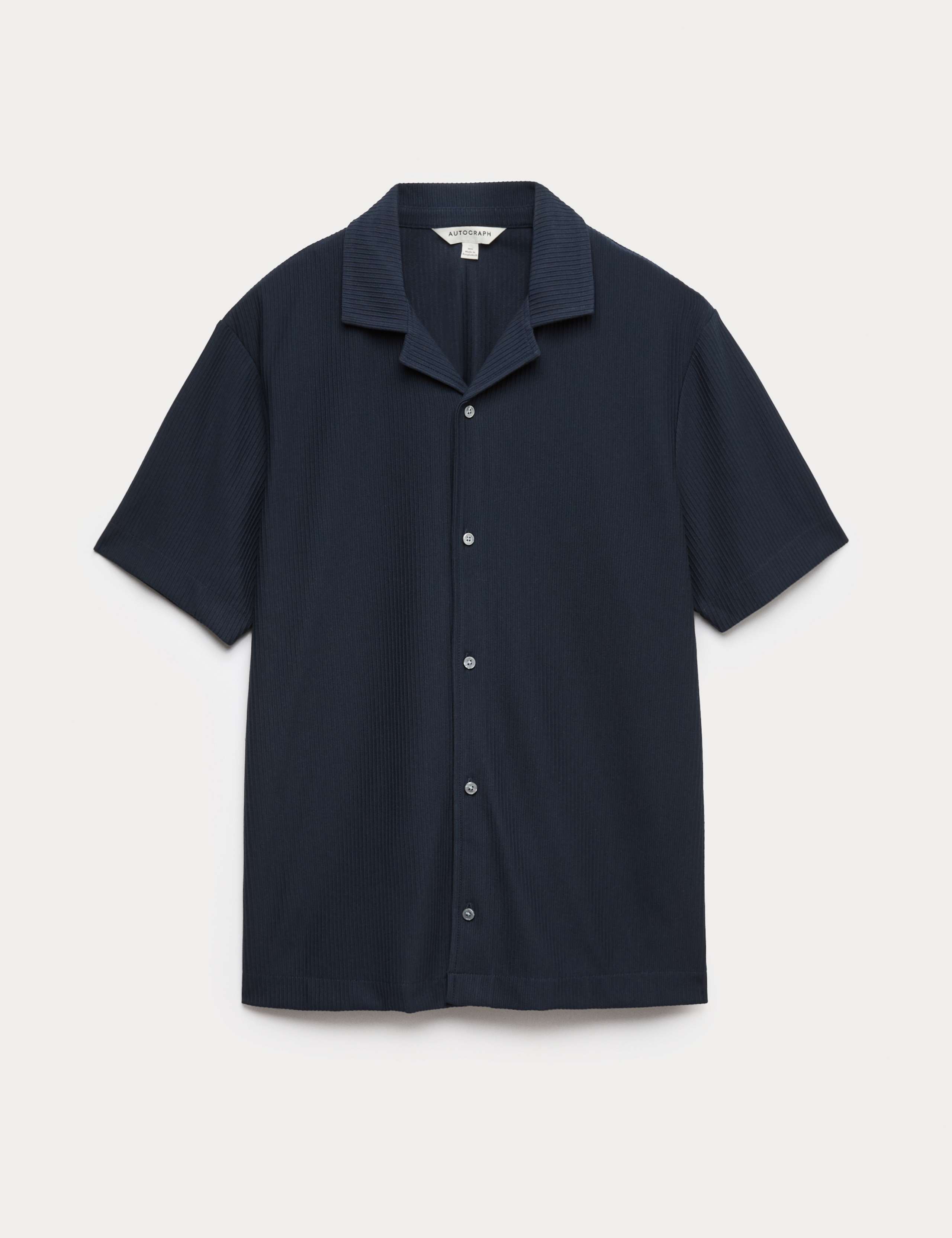 Regular Fit Textured Short Sleeve Shirt 2 of 7