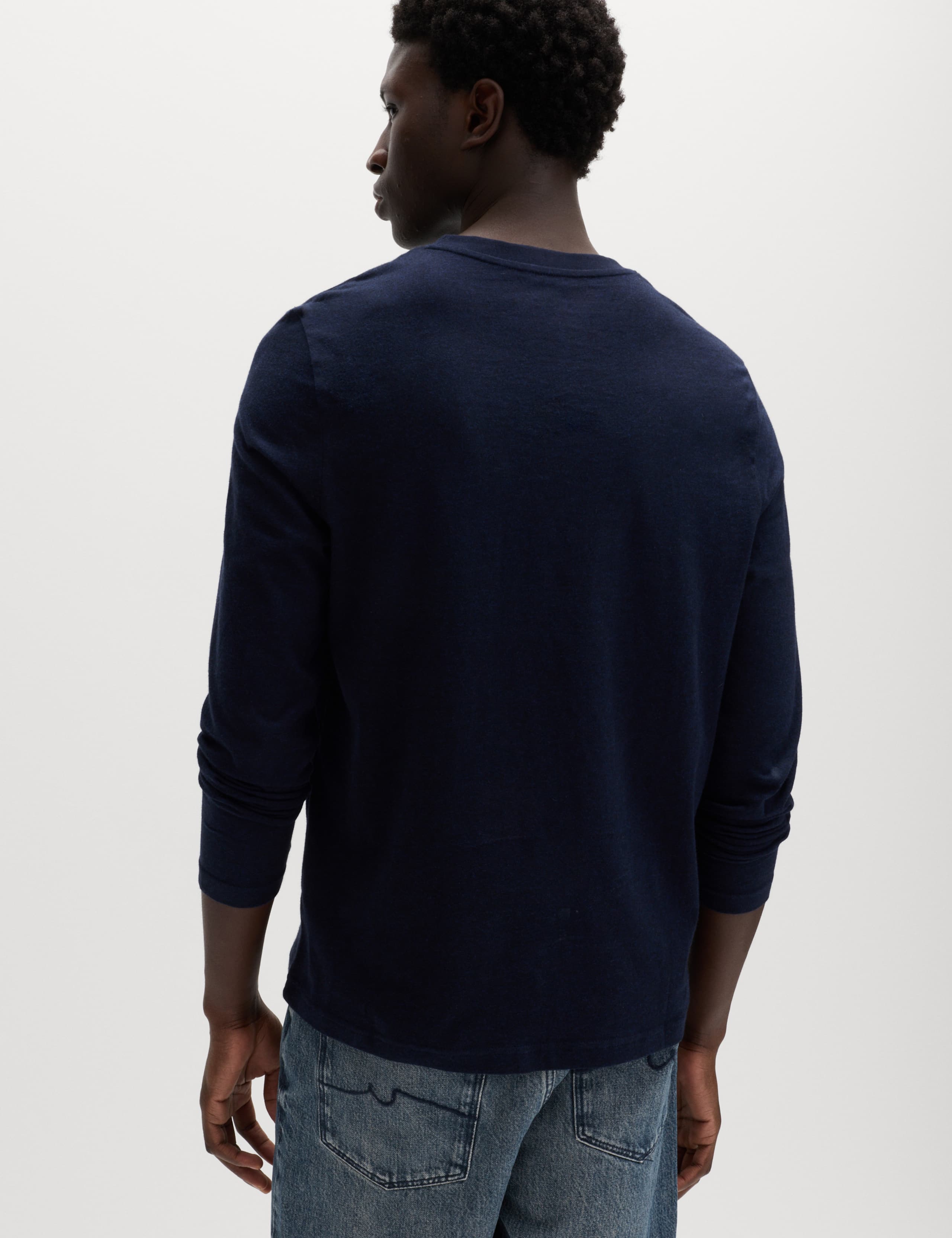 2 Pack Pure Cotton Long Sleeve T-Shirts 5 of 7