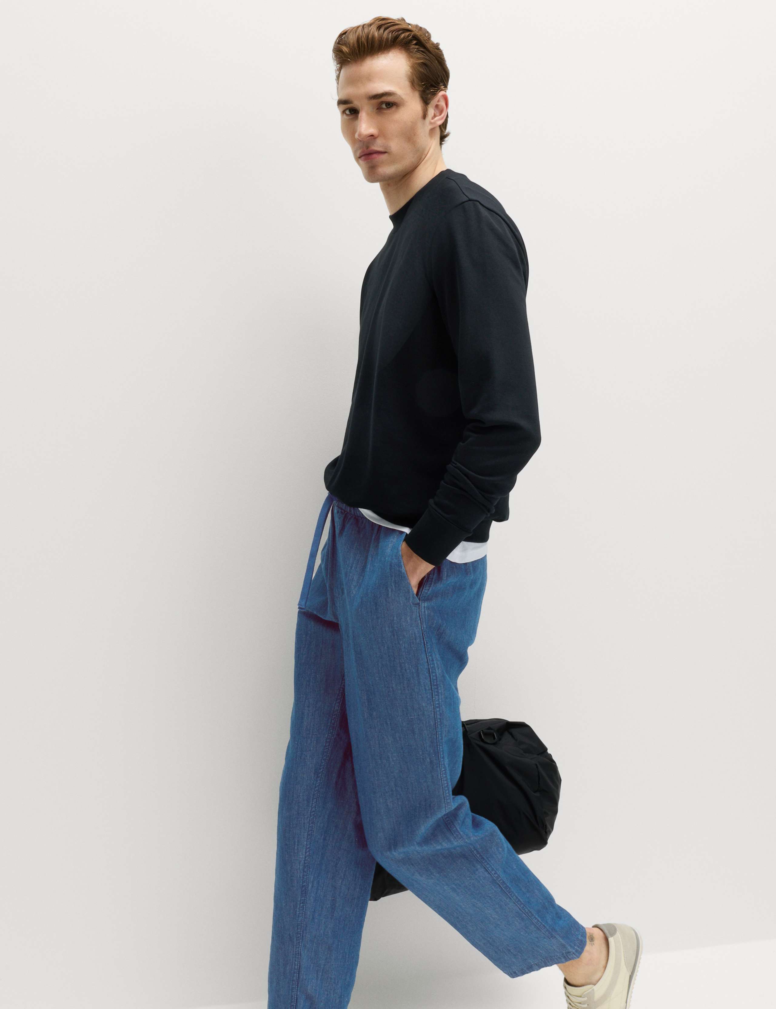 2 Pack Cotton Rich Crew Neck Sweatshirts 6 of 6