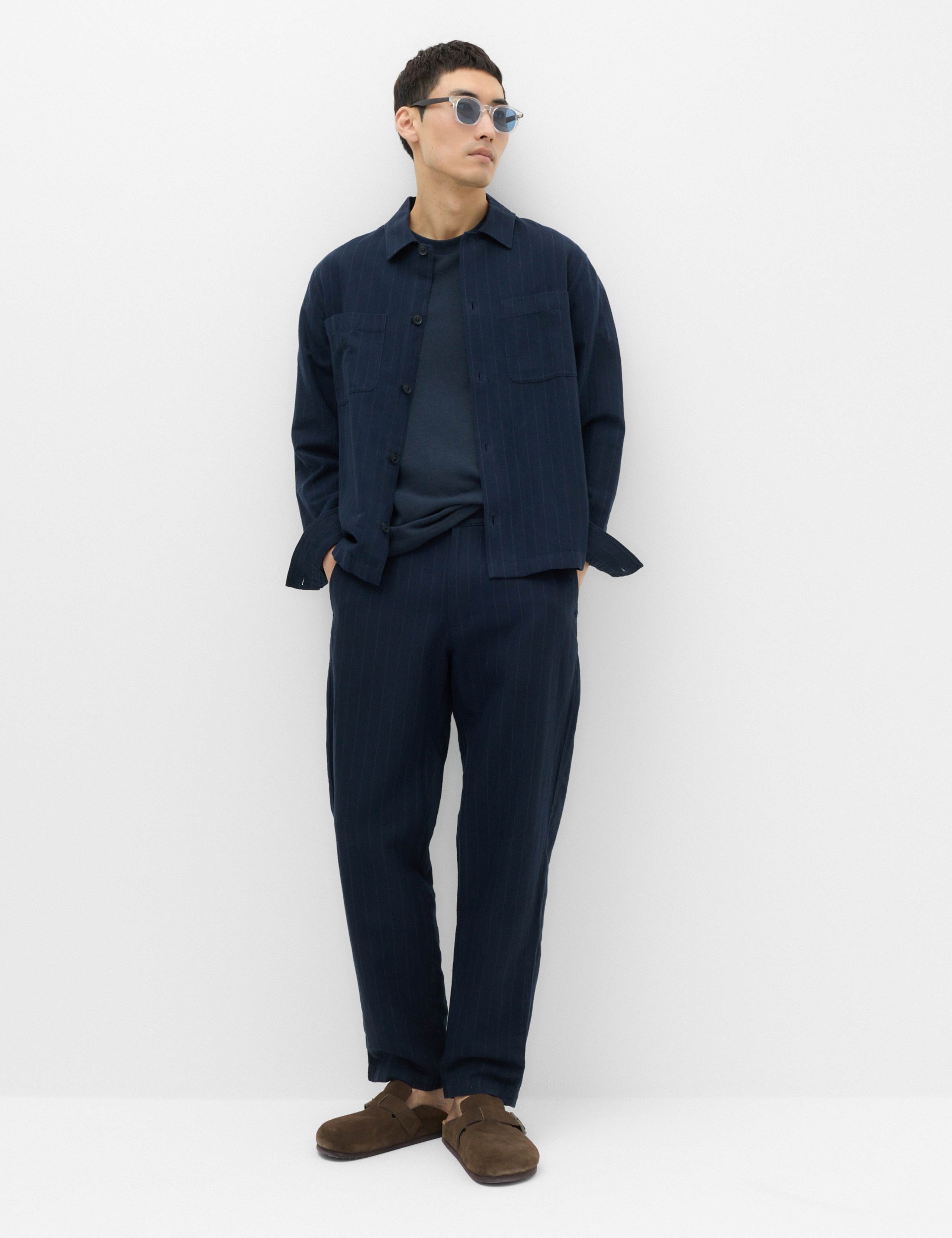 Relaxed Fit Linen T-Shirt 5 of 5