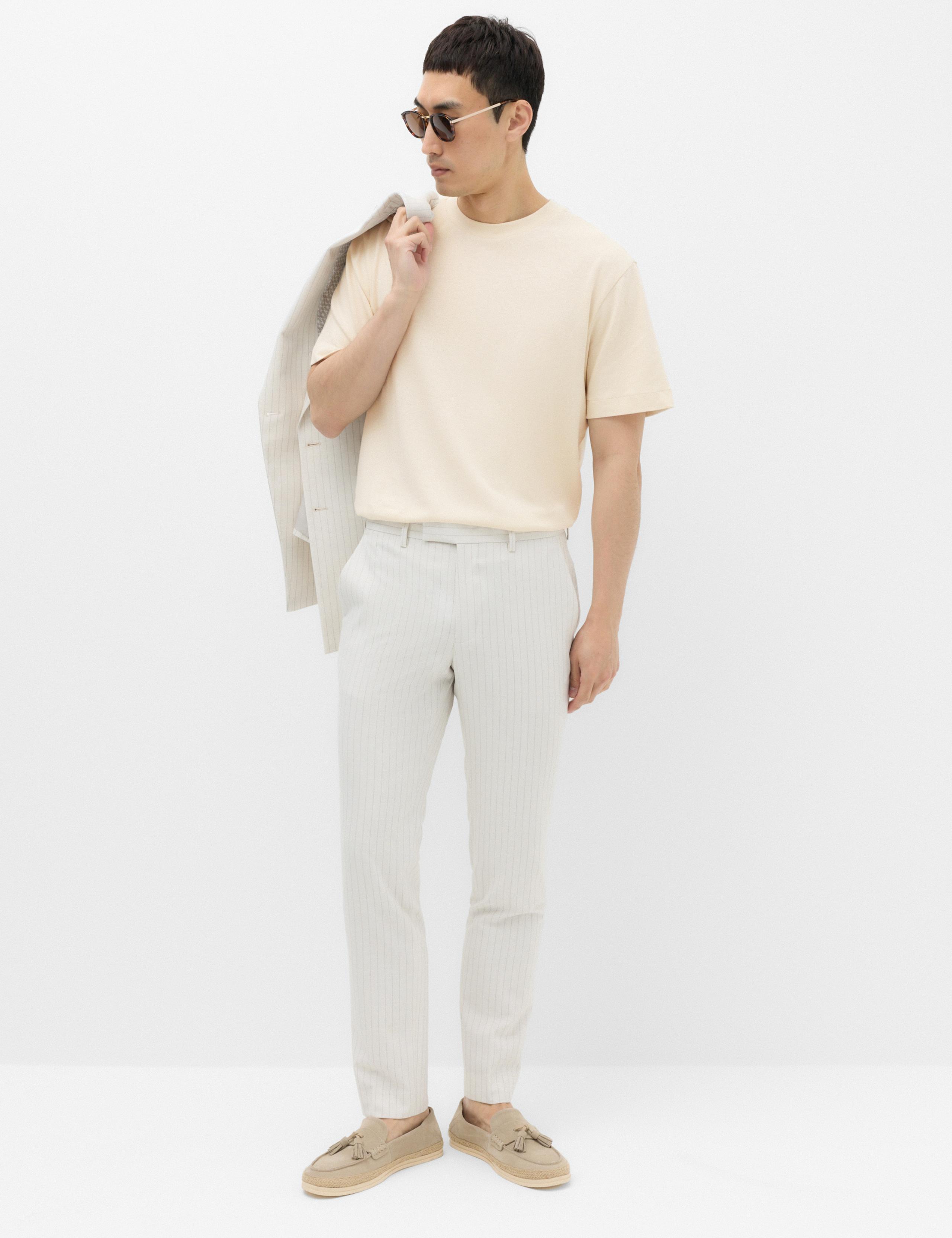 Relaxed Fit Linen T-Shirt 5 of 5