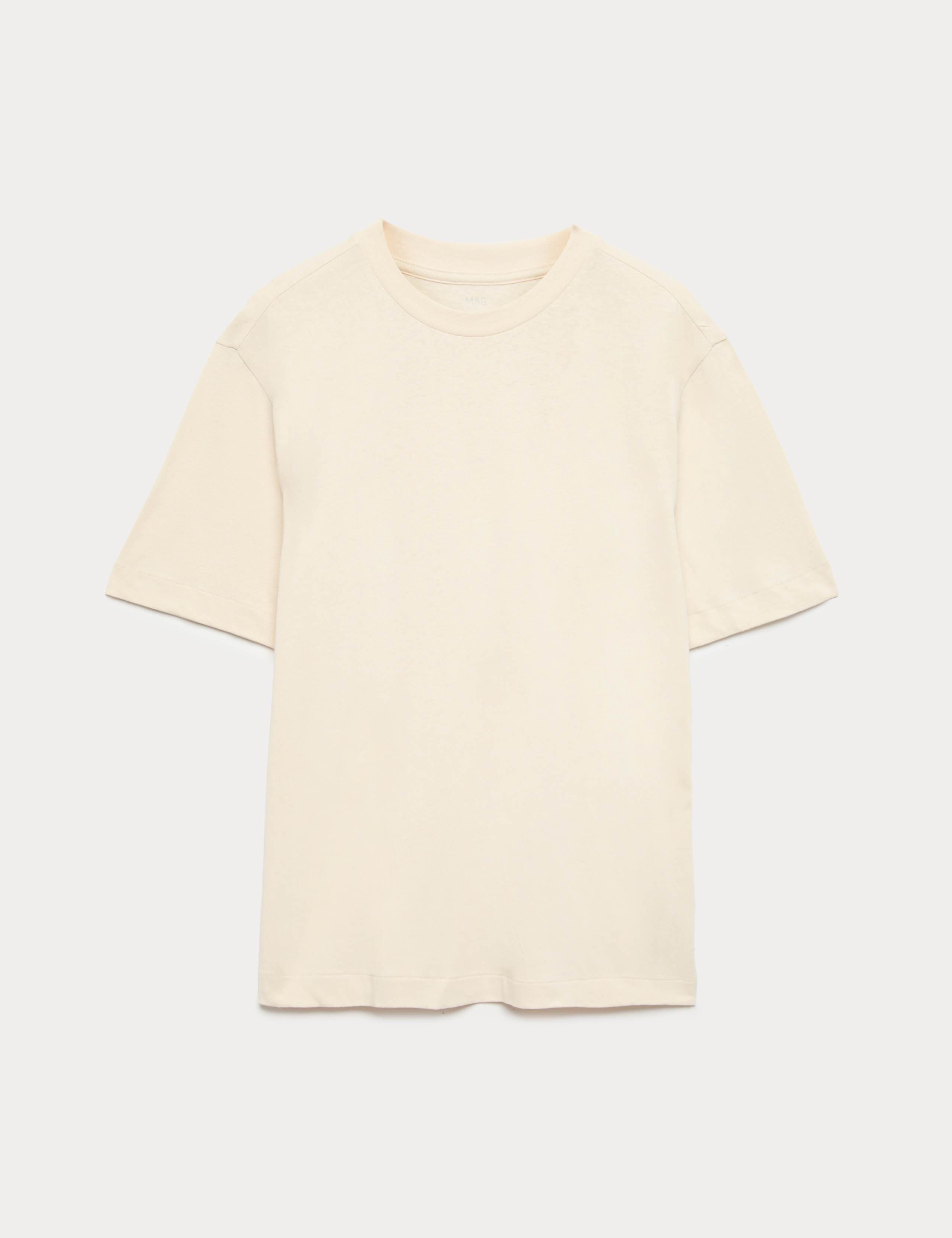 Relaxed Fit Linen T-Shirt 2 of 5