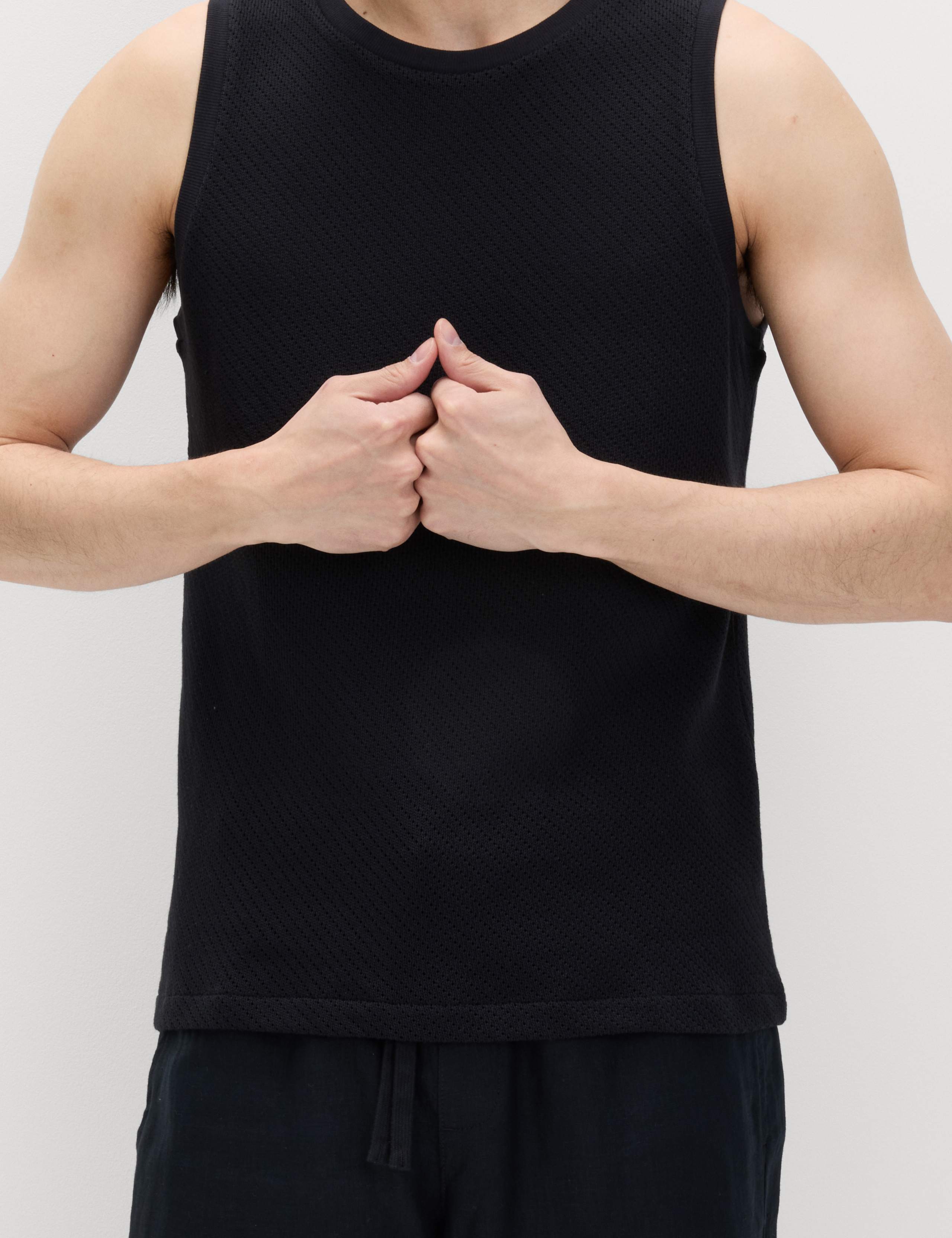 Cotton Rich Knitted Vest 3 of 5