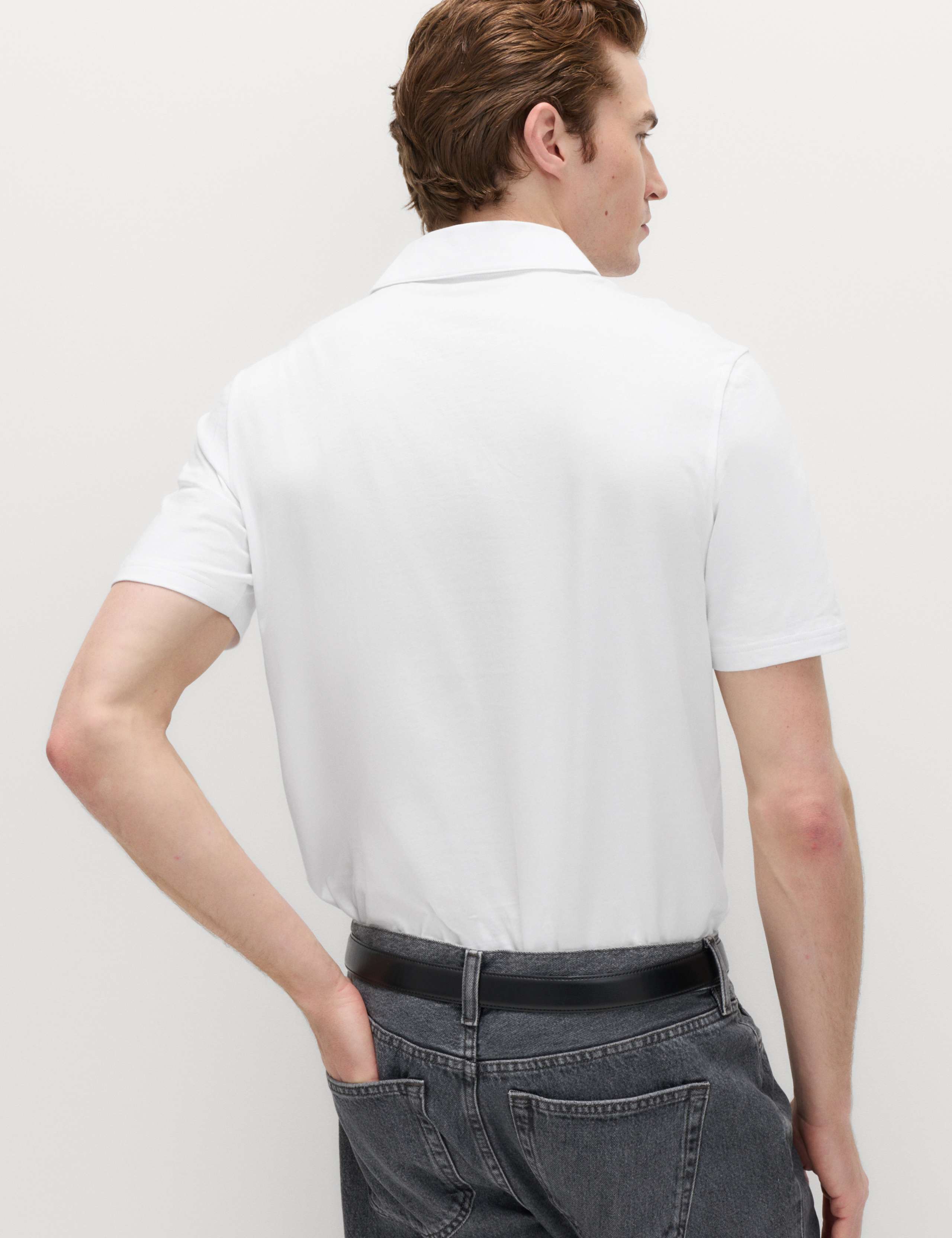 5 Pack Pure Cotton Polo Shirts 4 of 6