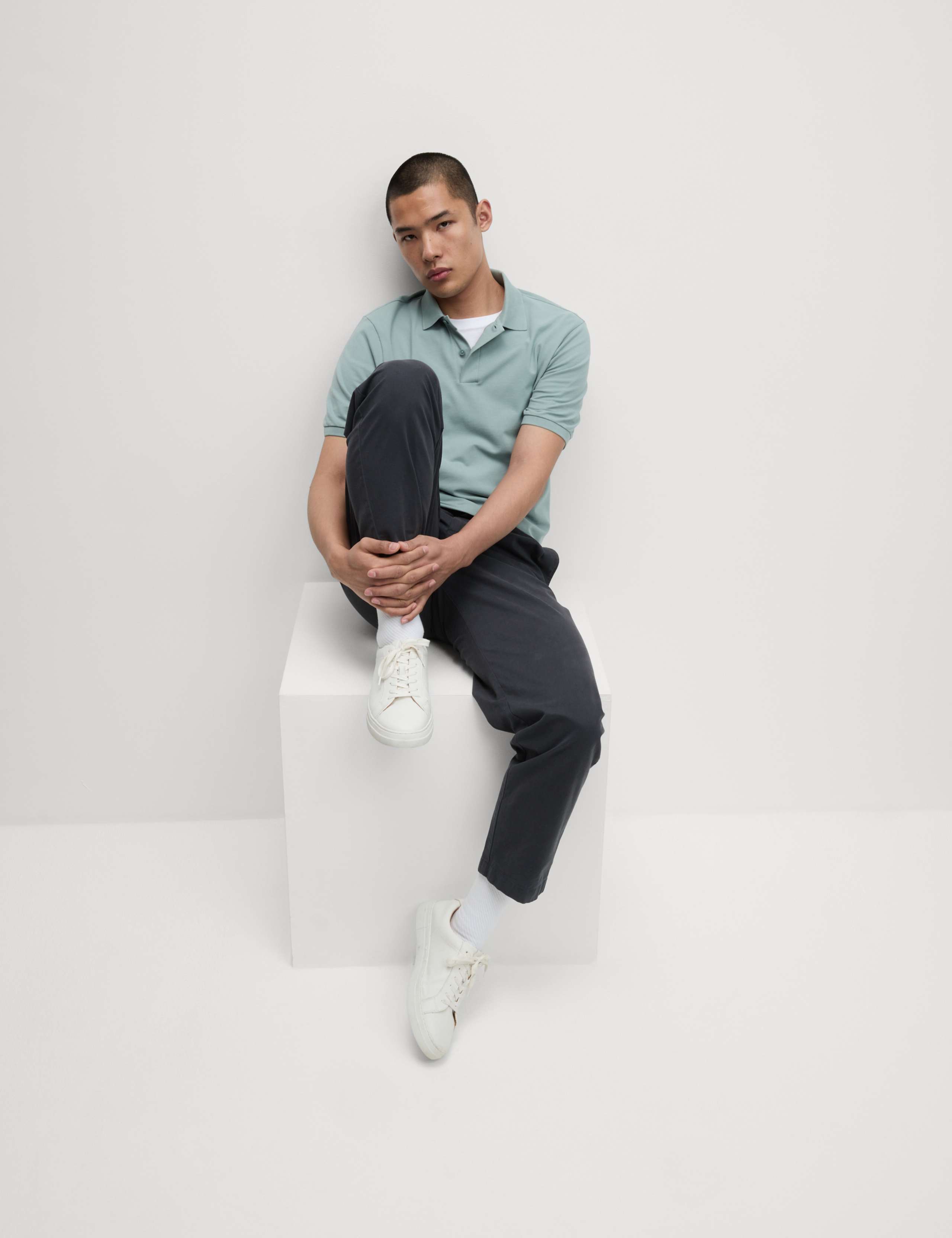 Ultimate 2 Pack Cotton Rich Polo Shirts 3 of 4