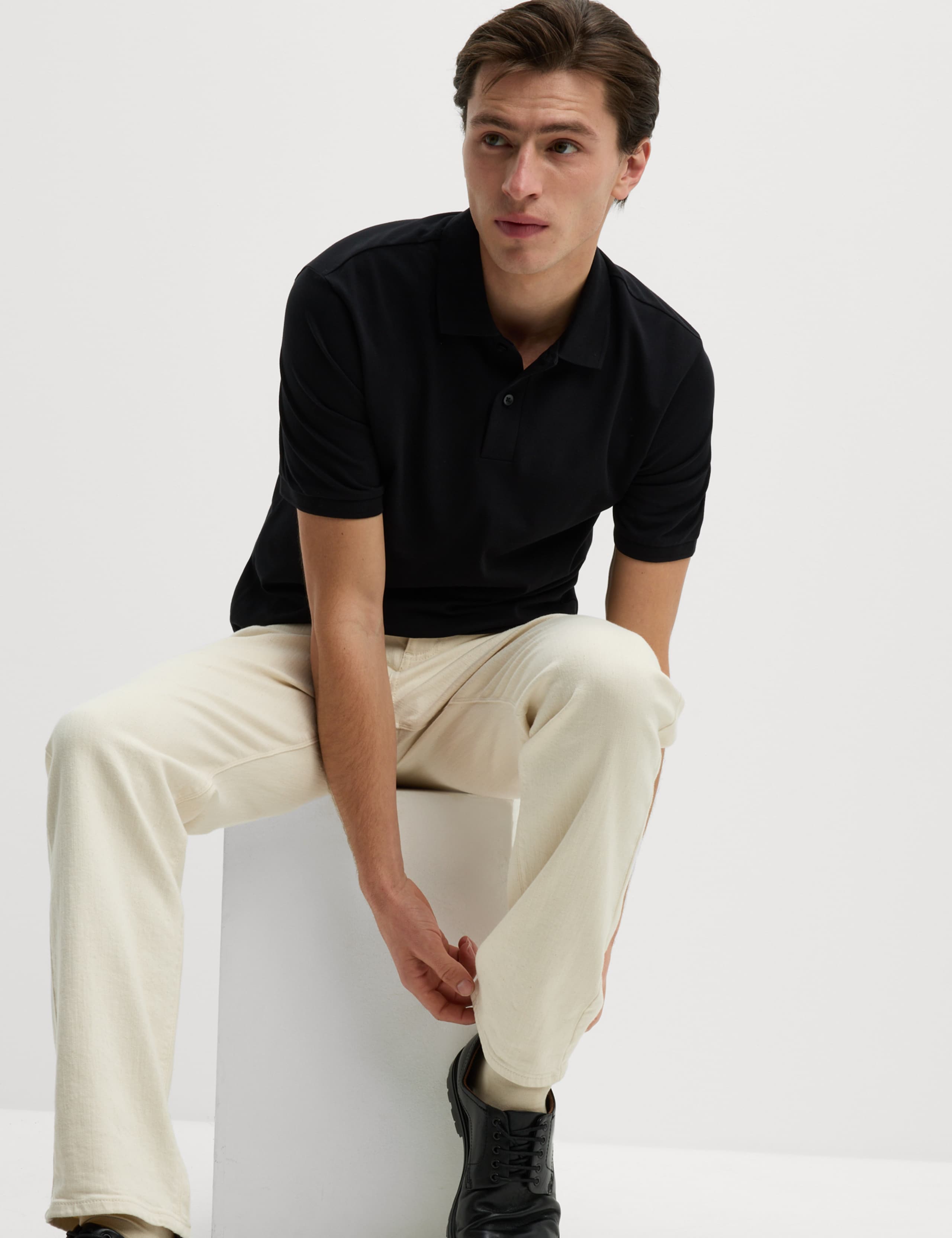 Ultimate 2pk Cotton Rich Polo Shirts 2 of 6