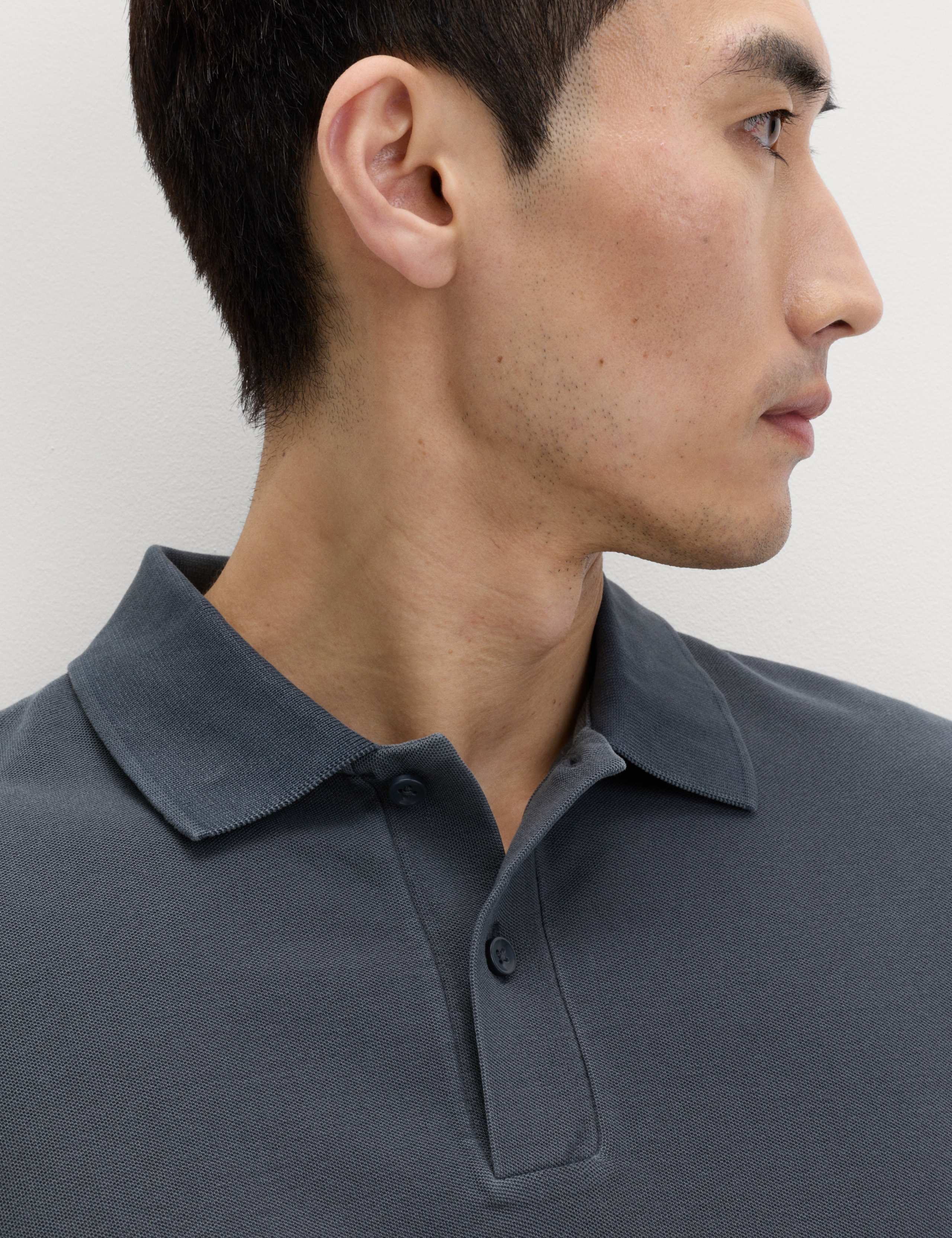 Pure Cotton Garment Dyed Polo Shirt 3 of 5