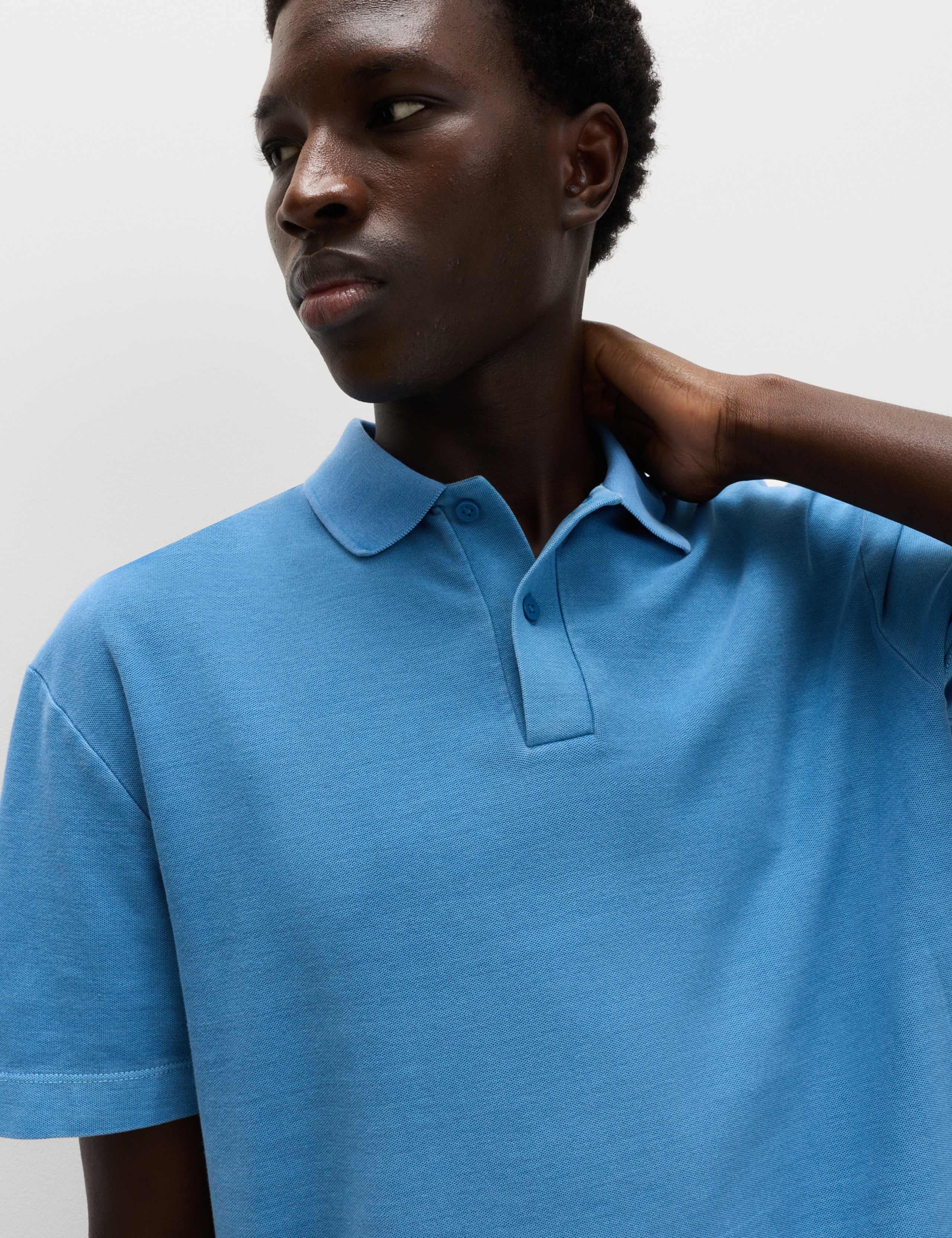Pure Cotton Garment Dyed Polo Shirt 3 of 5