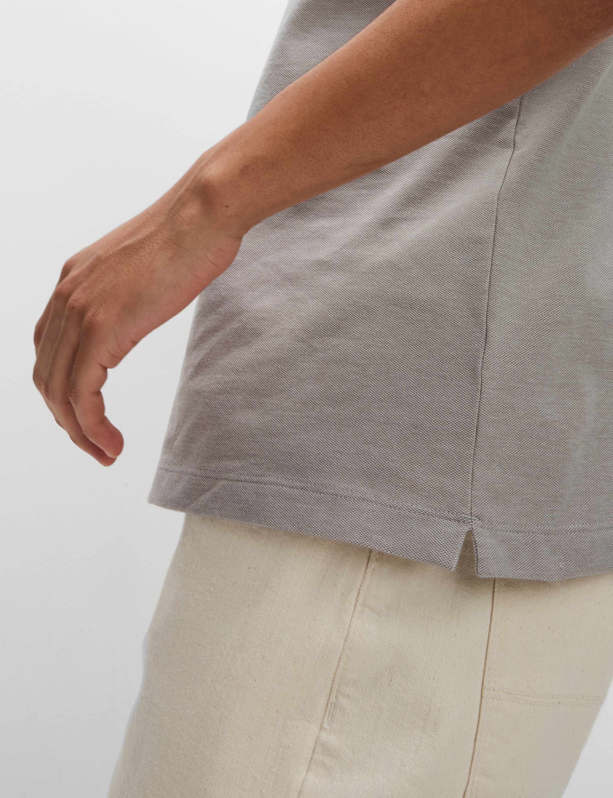 2 Pack Cotton Rich Tipped Polo Shirts 5 of 5