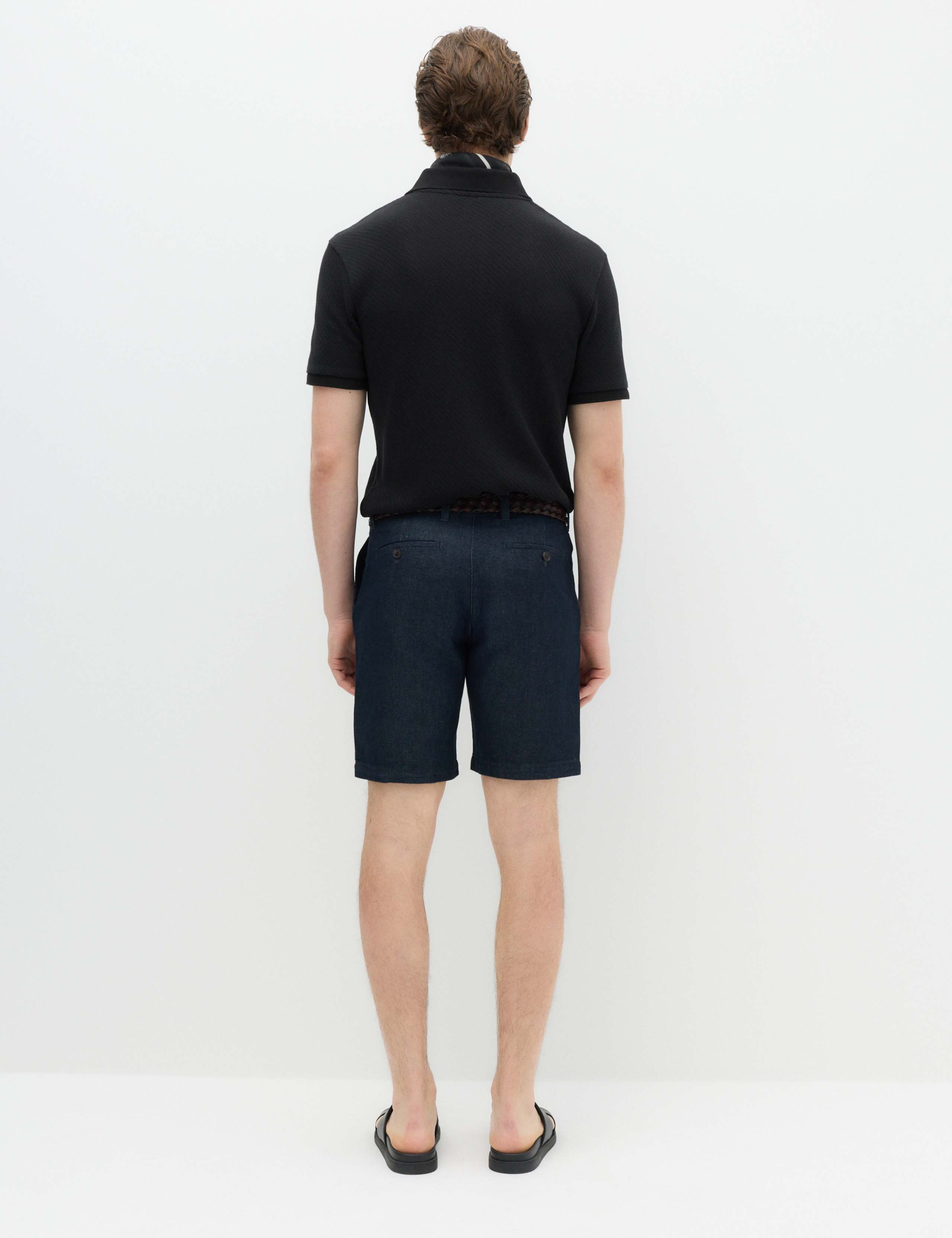 Cotton Rich Textured Knitted Polo Shirt 3 of 6