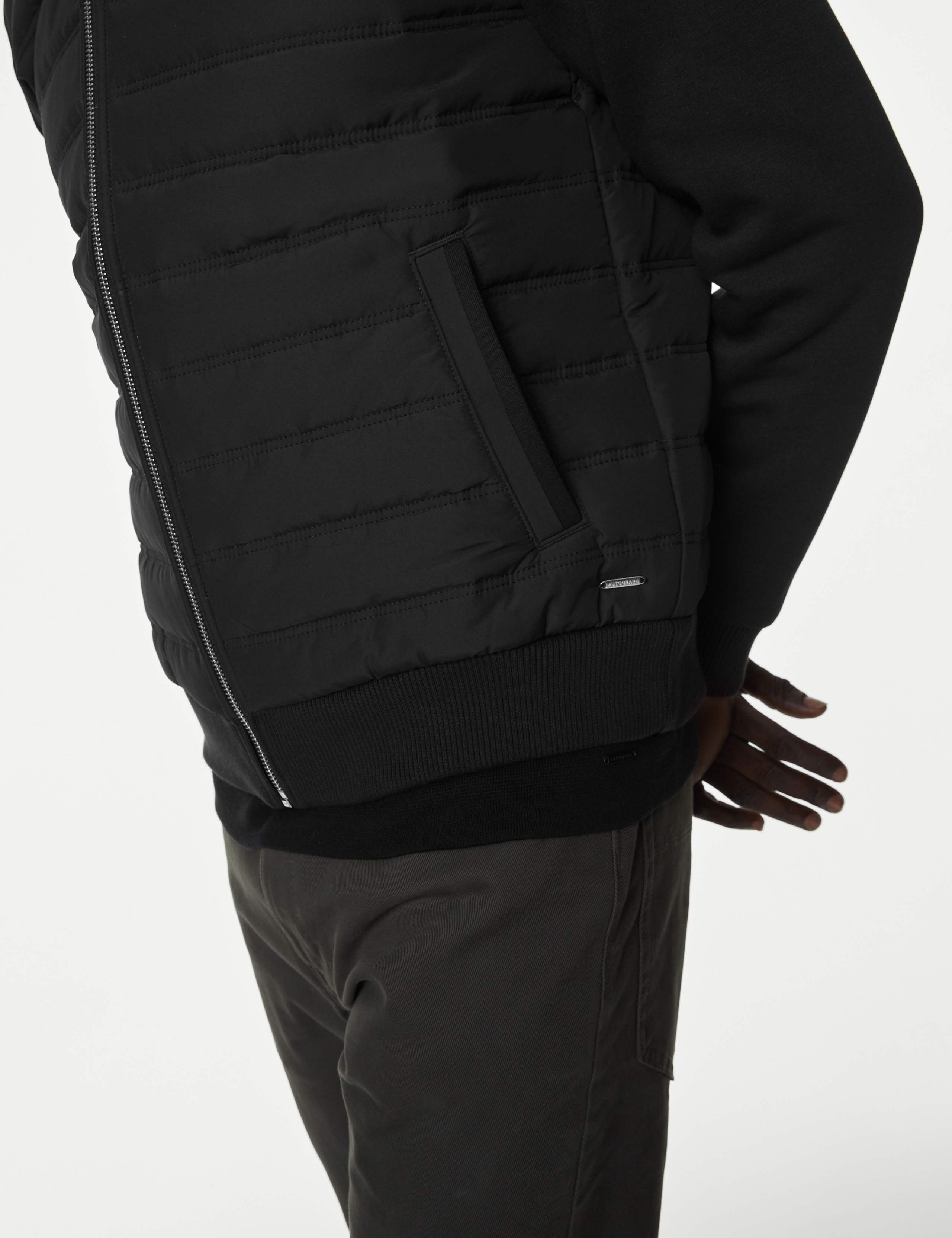 Quilted Bomber Jacket 2 of 3