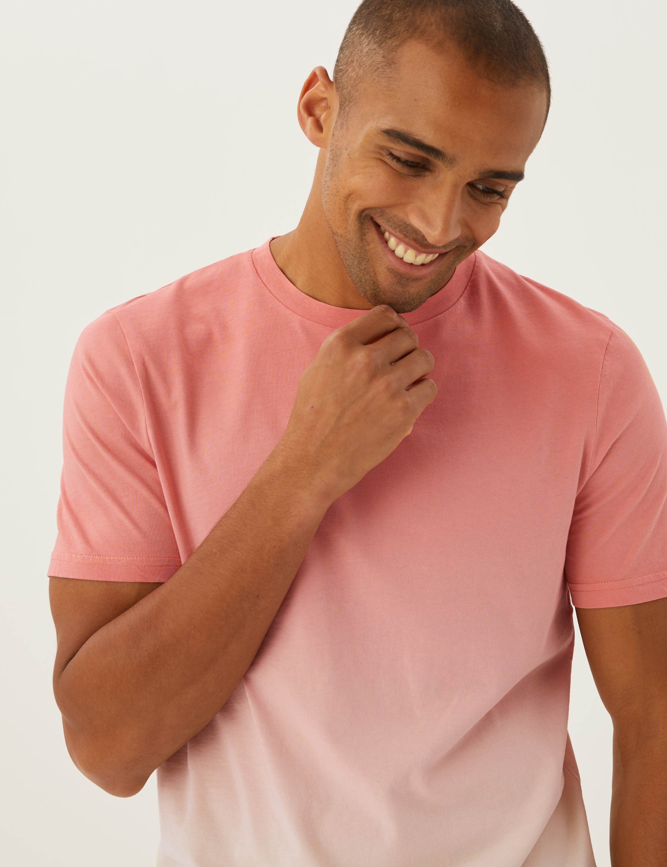 Pure Cotton Ombre T-Shirt 1 of 5
