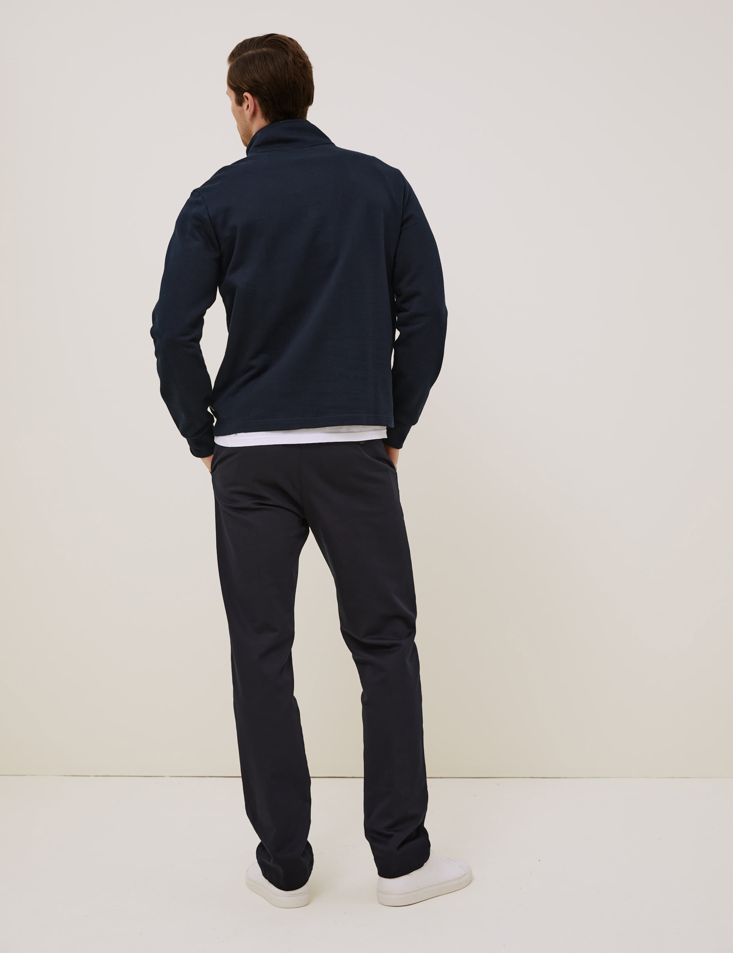 Premium Cotton Half Zip Sweatshirt 4 of 7