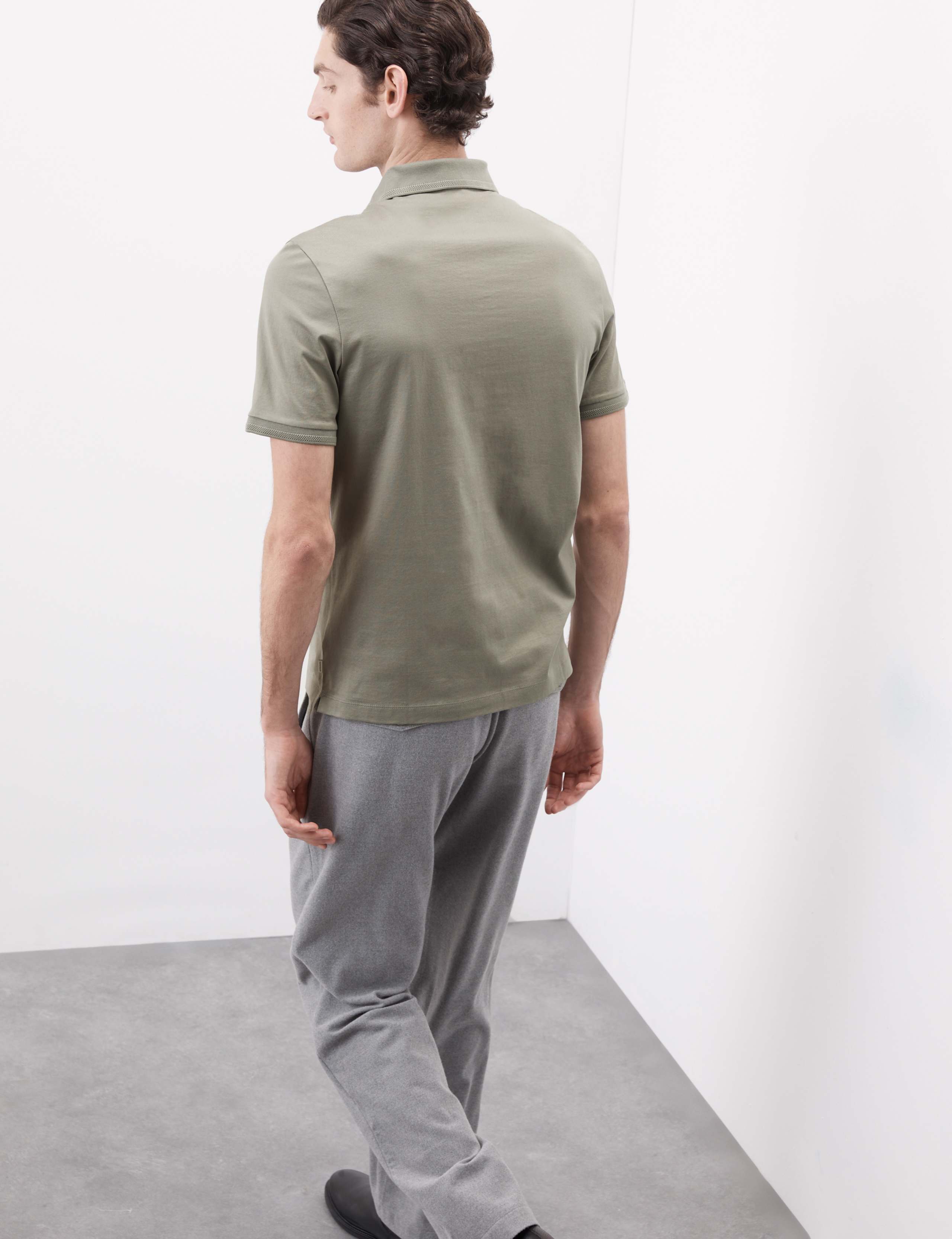 Pure Supima® Cotton Polo Shirt 4 of 7