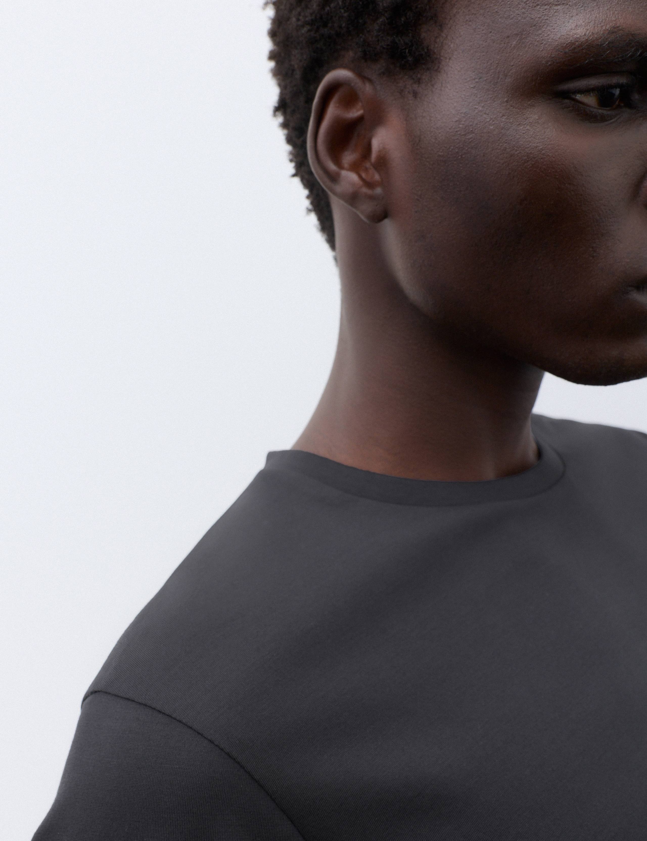 Pure Supima® Cotton Performance Crew Neck T-shirt 7 of 8