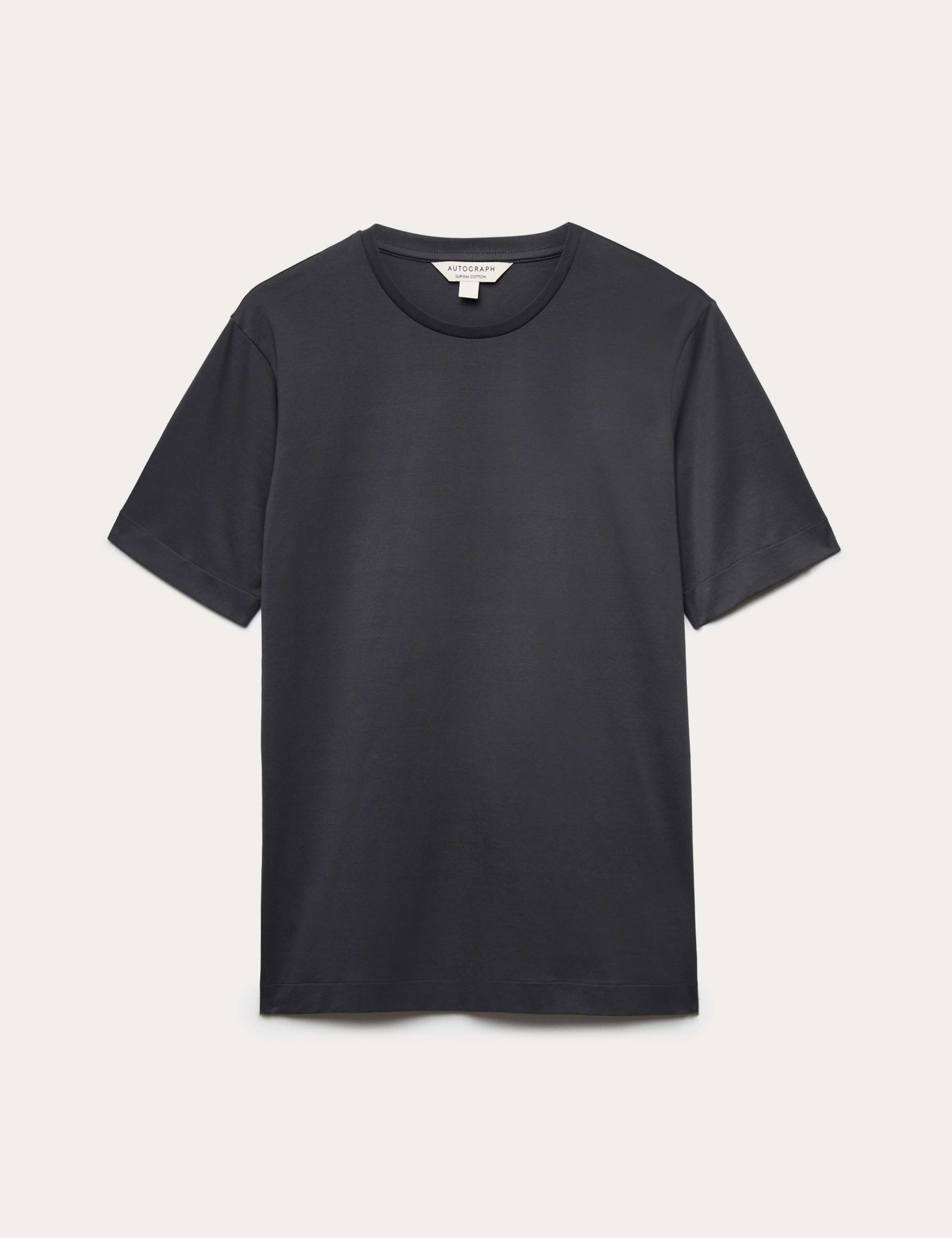 Pure Supima® Cotton Performance Crew Neck T-shirt 2 of 8