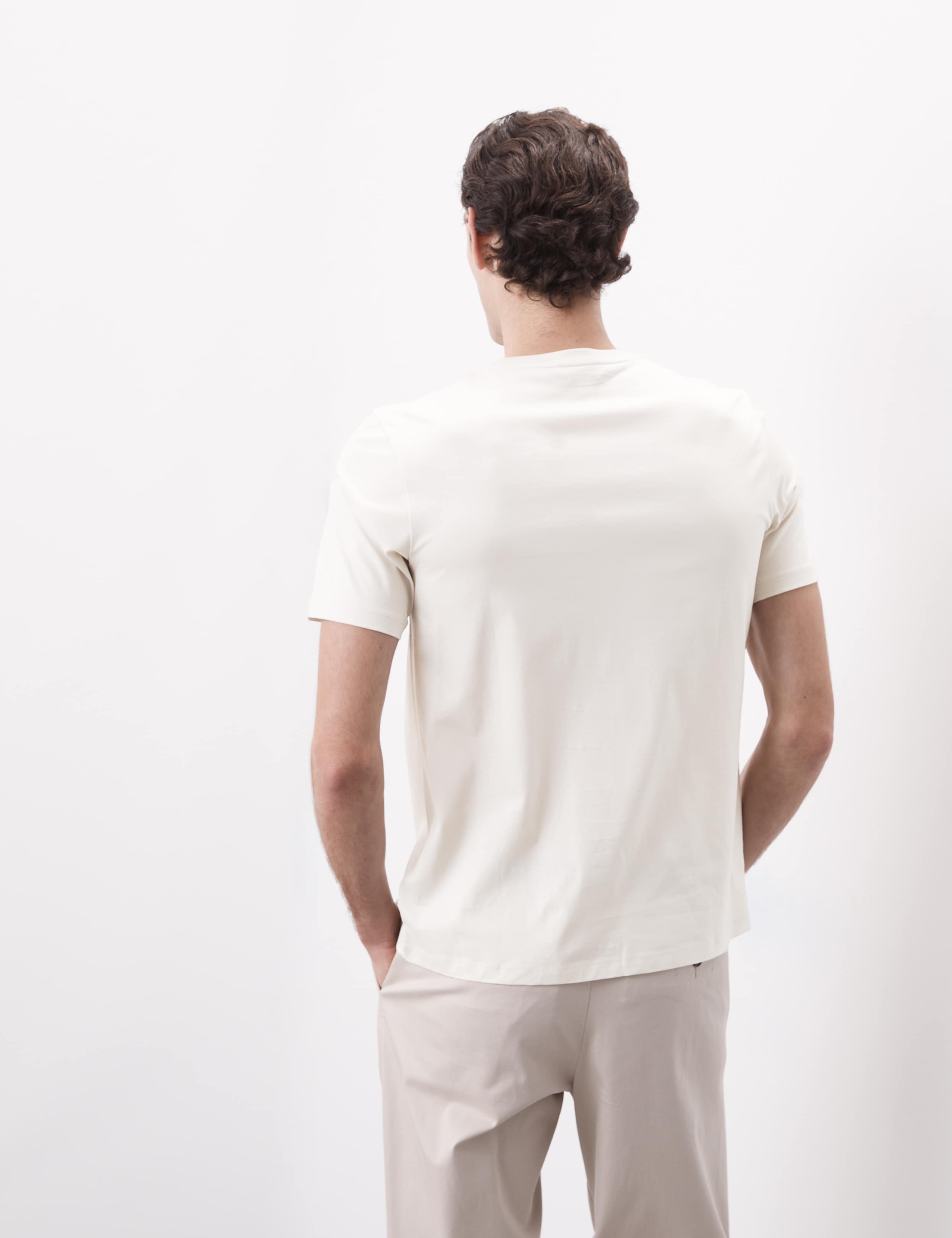 Pure Supima® Cotton Performance Crew Neck T-shirt 7 of 7