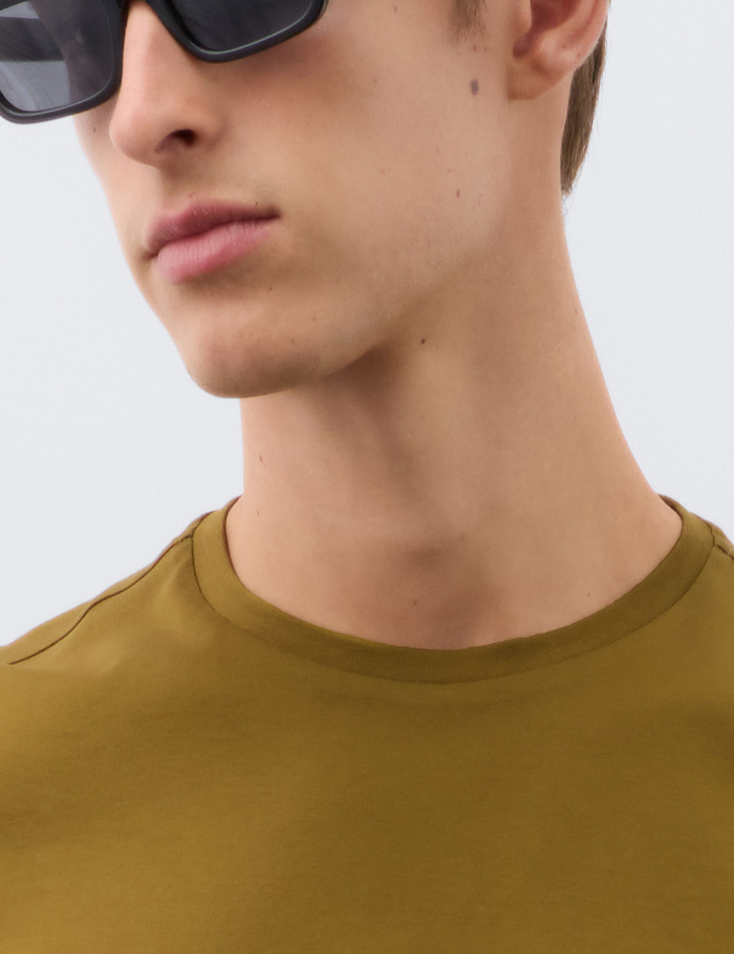 Pure Supima® Cotton Performance Crew Neck T-shirt 6 of 6