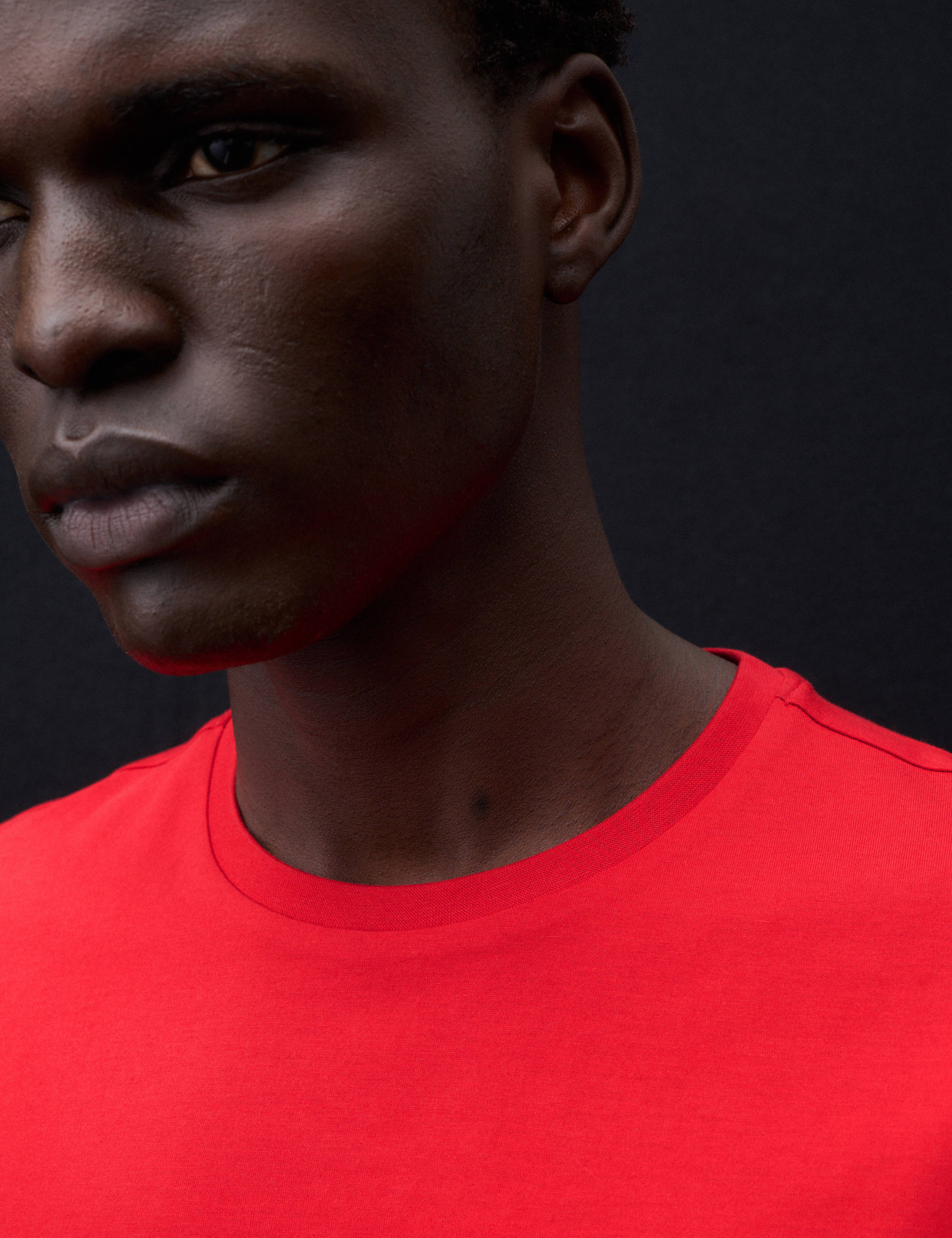 Pure Supima® Cotton Performance Crew Neck T-shirt 7 of 7