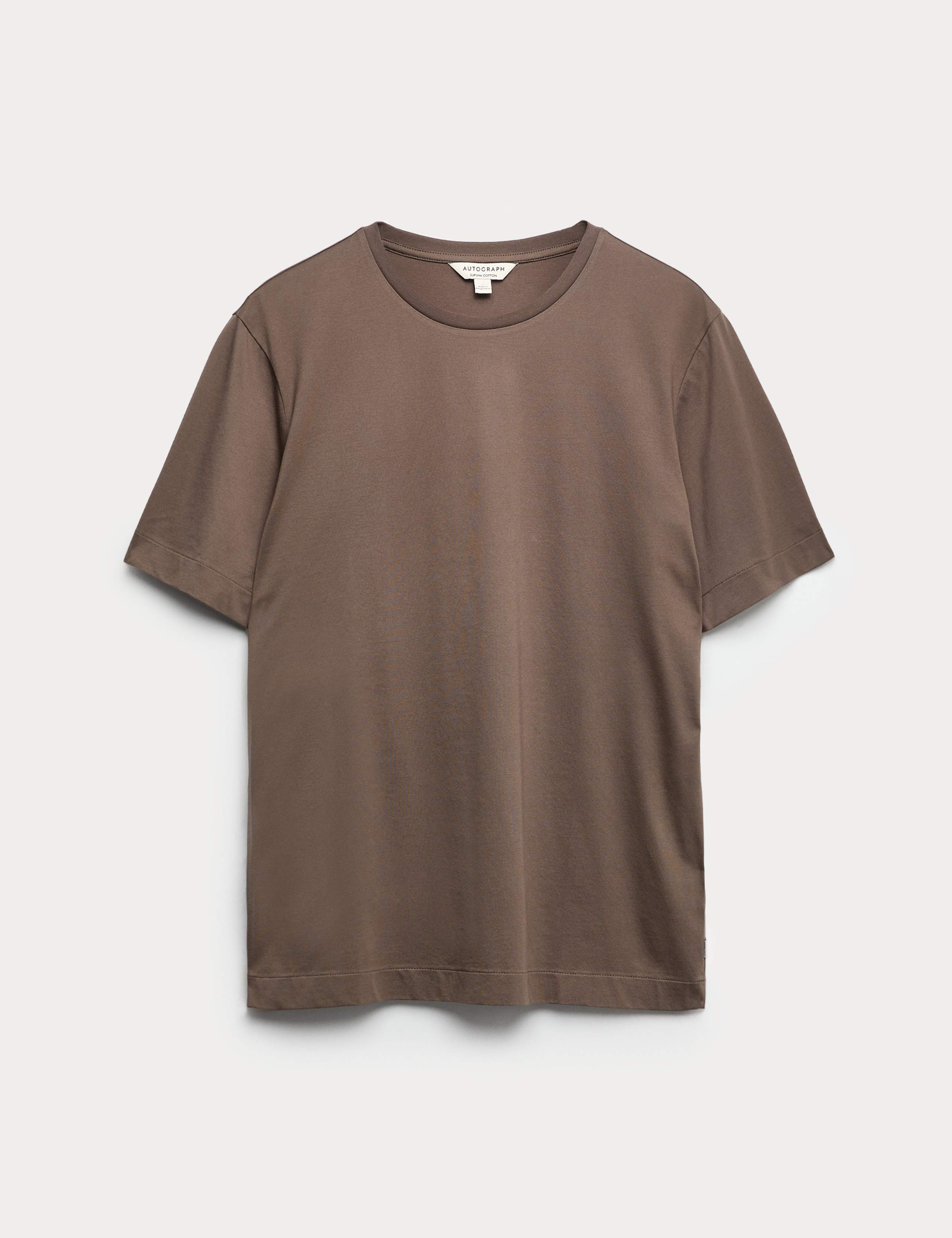 Pure Supima® Cotton Performance Crew Neck T-shirt 2 of 6