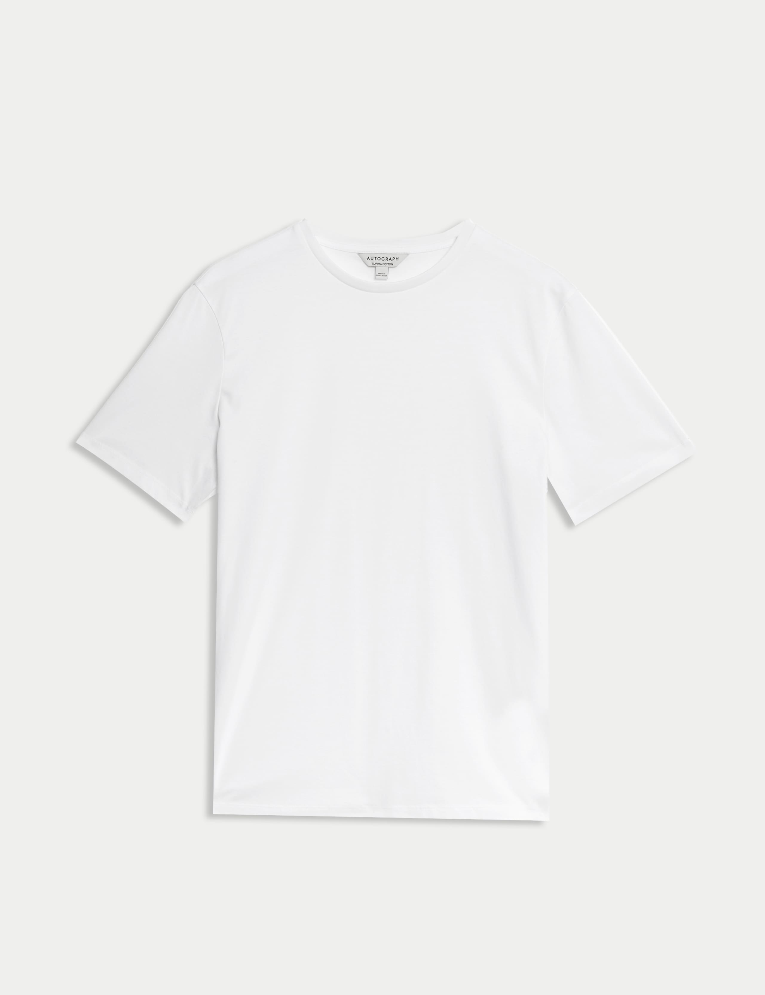 Pure Supima® Cotton Performance Crew Neck T-shirt 1 of 1