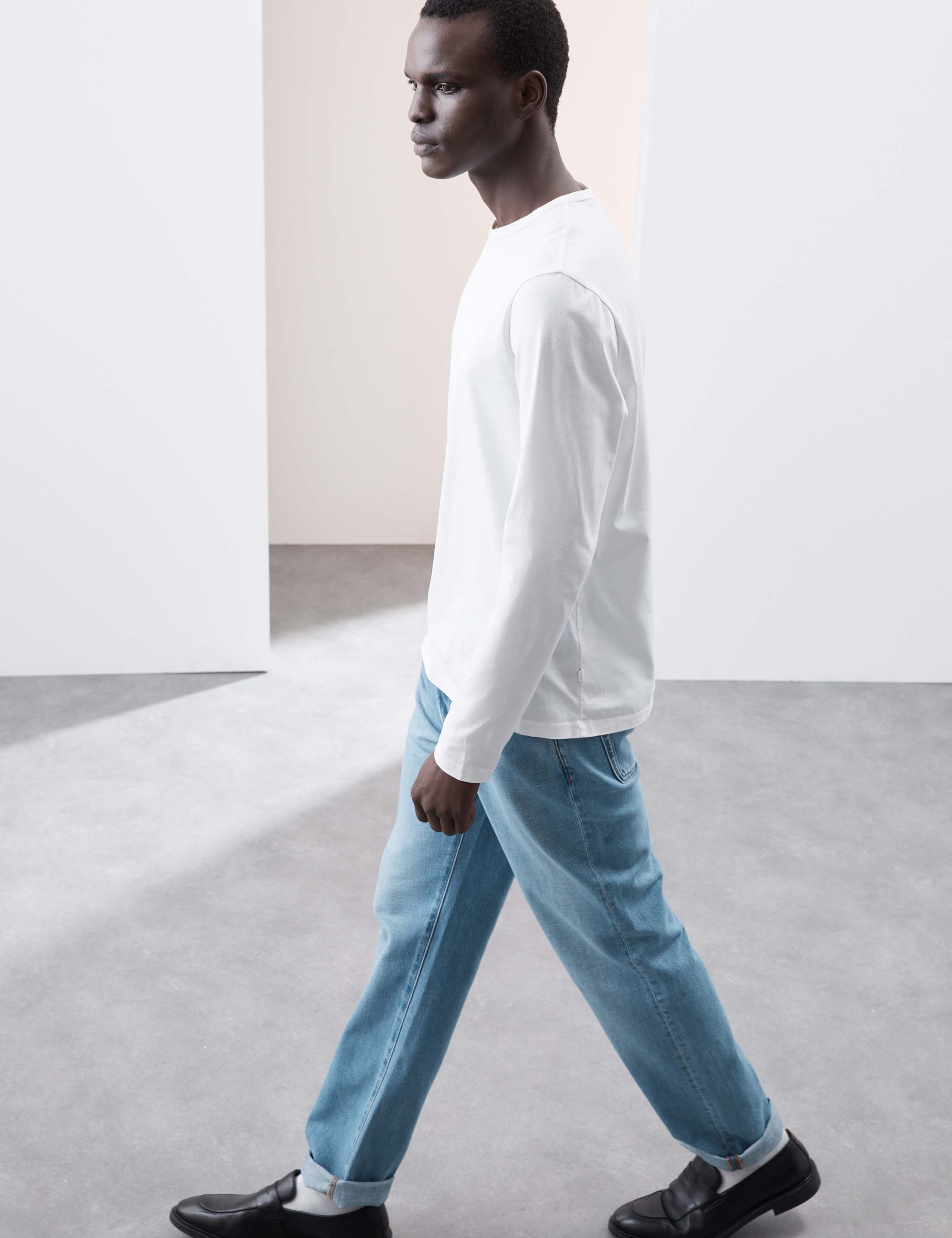 Pure Supima® Cotton Long Sleeve T-Shirt 6 of 7