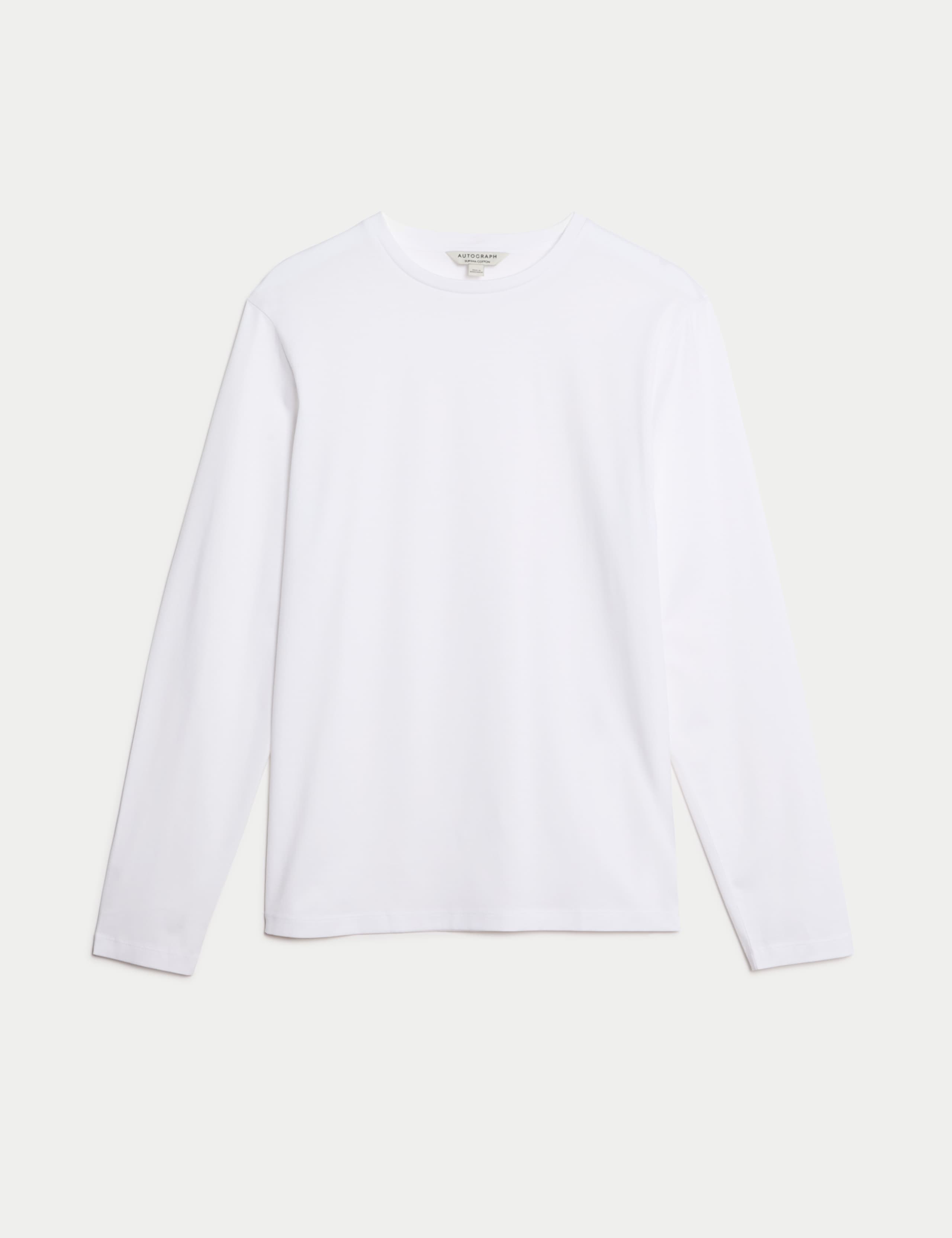 Pure Supima® Cotton Long Sleeve T-Shirt 2 of 7