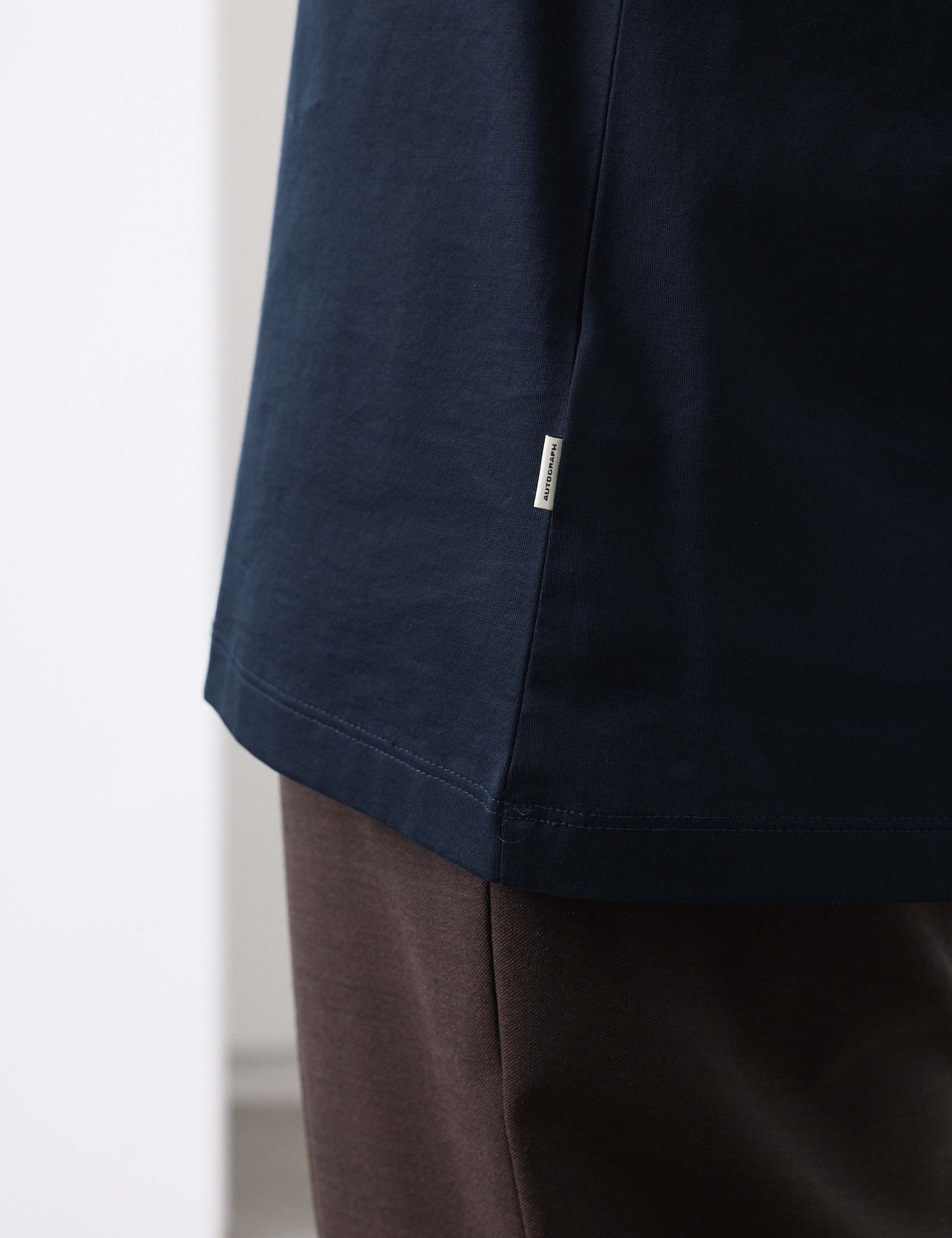 Pure Supima® Cotton V-Neck T-Shirt 5 of 7