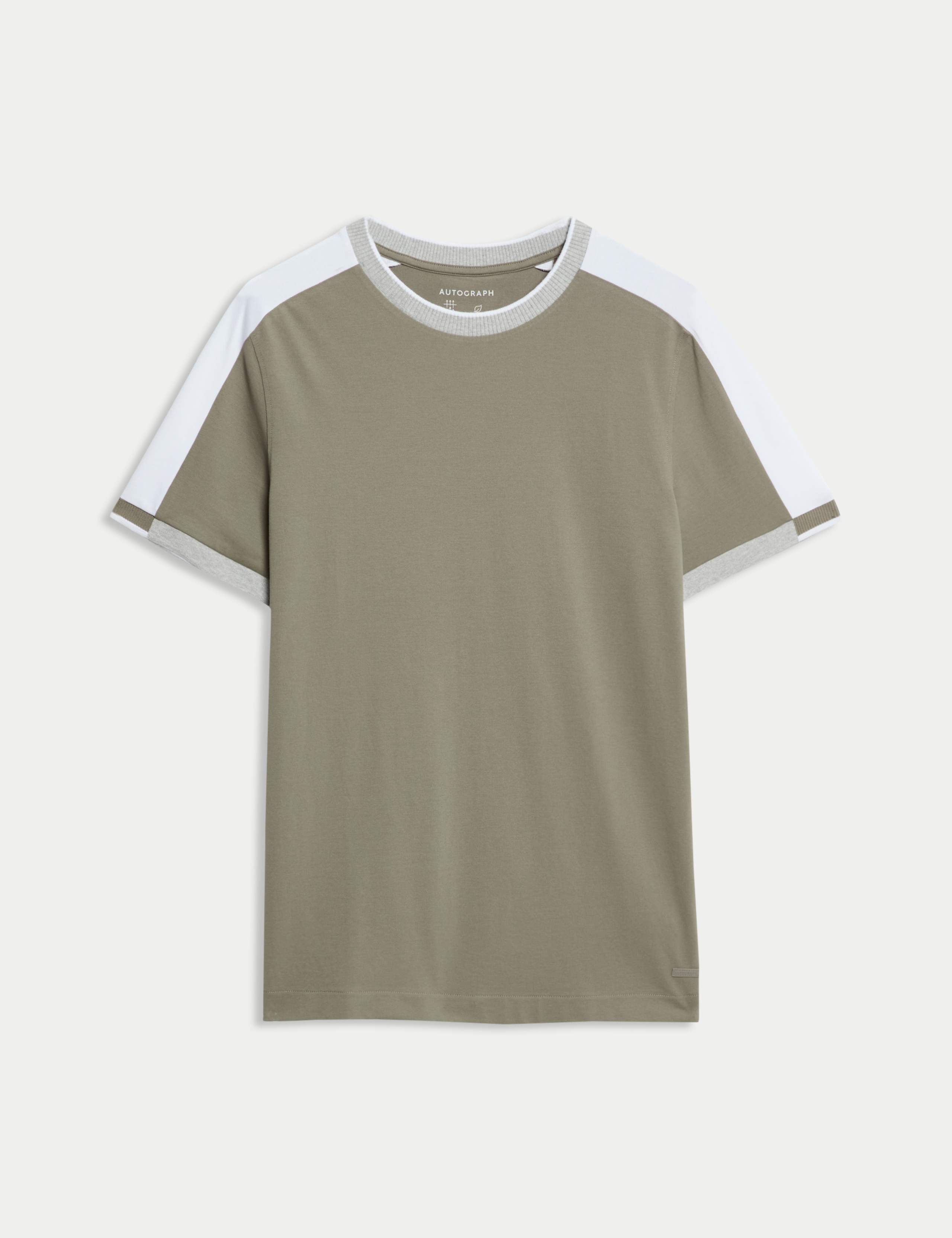 Cotton Blend Micro Pique T-Shirt 2 of 6
