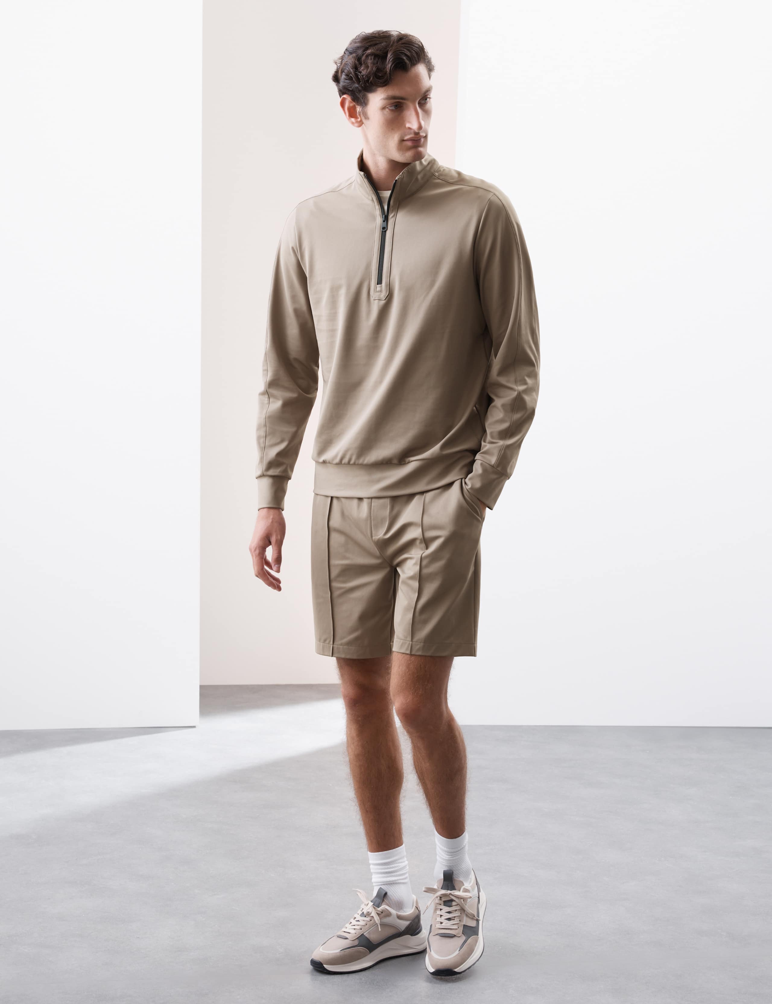 Performance Technical Half Zip Polo Shirt 3 of 7