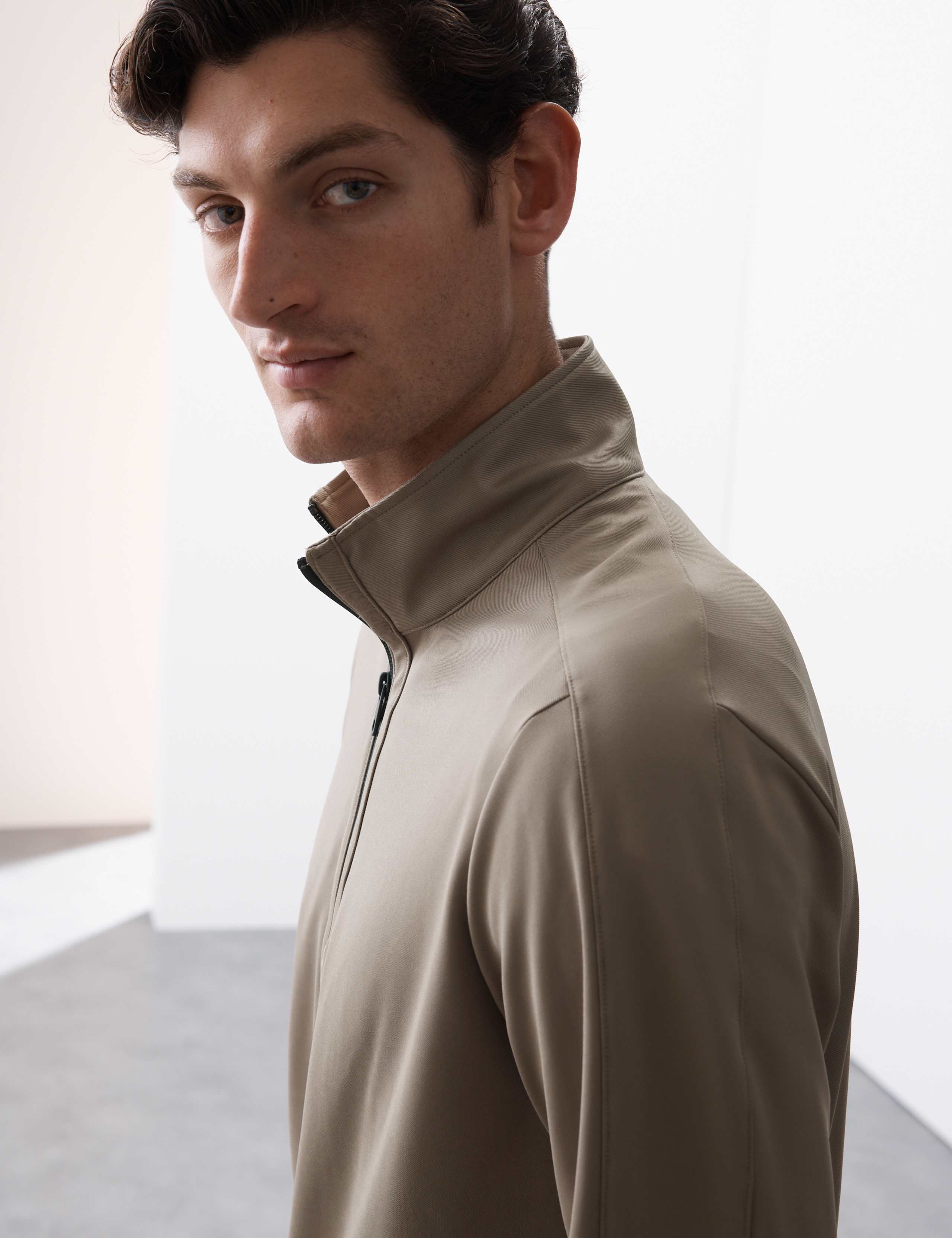 Performance Technical Half Zip Polo Shirt 6 of 7