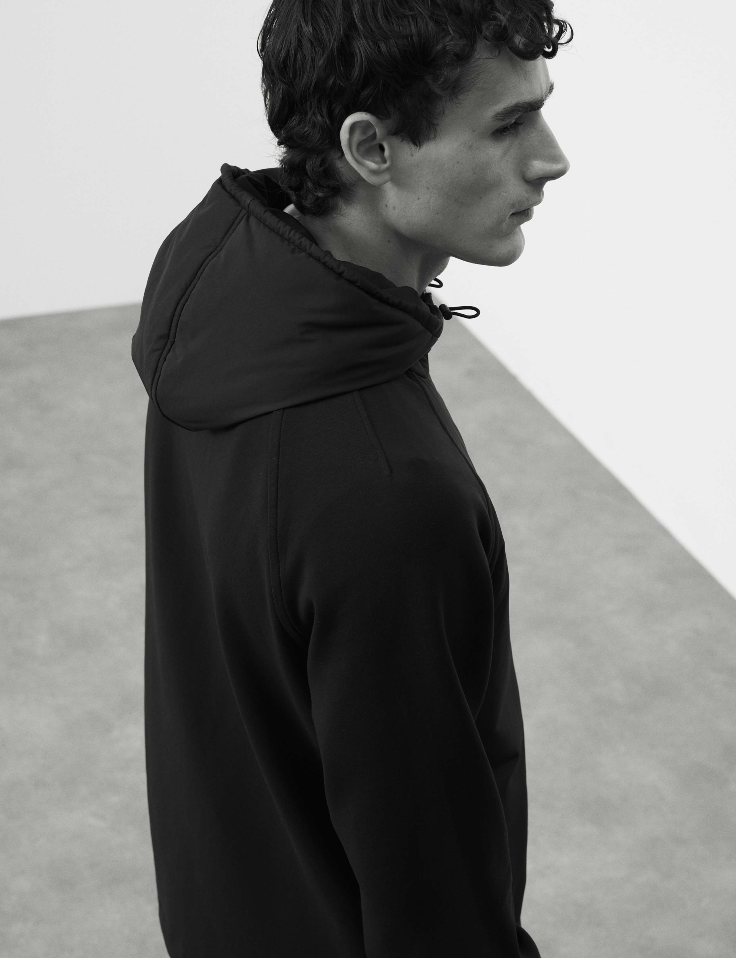 Cotton Rich Raglan Hybrid Hooded Jacket 4 of 7