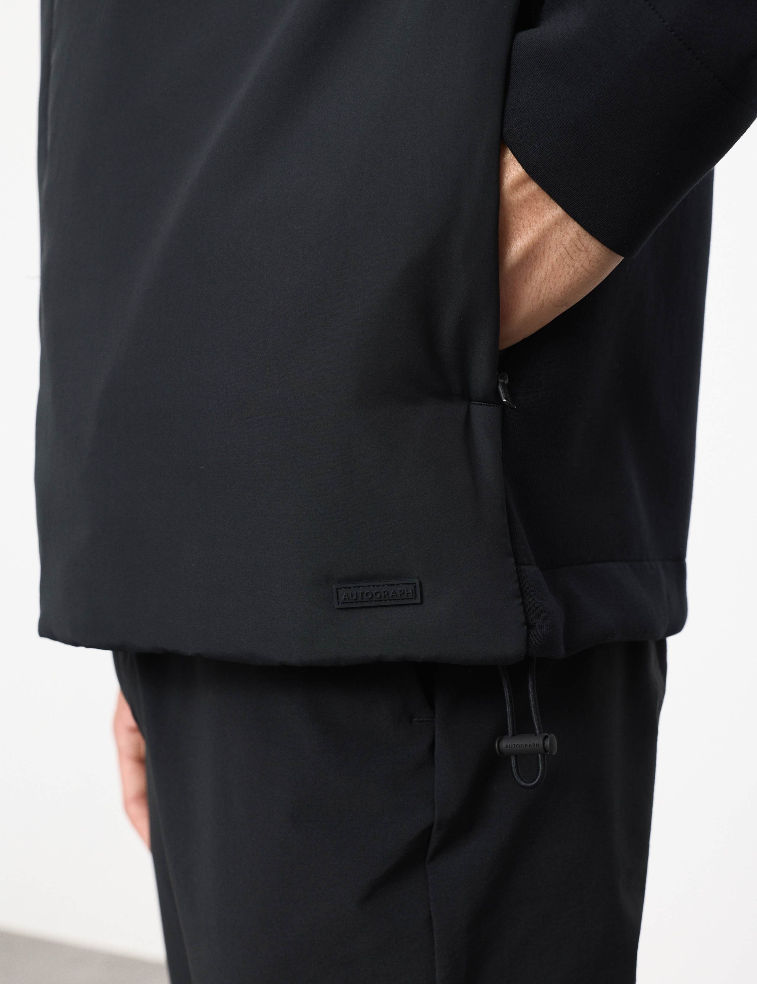 Cotton Rich Raglan Hybrid Hooded Jacket 7 of 7