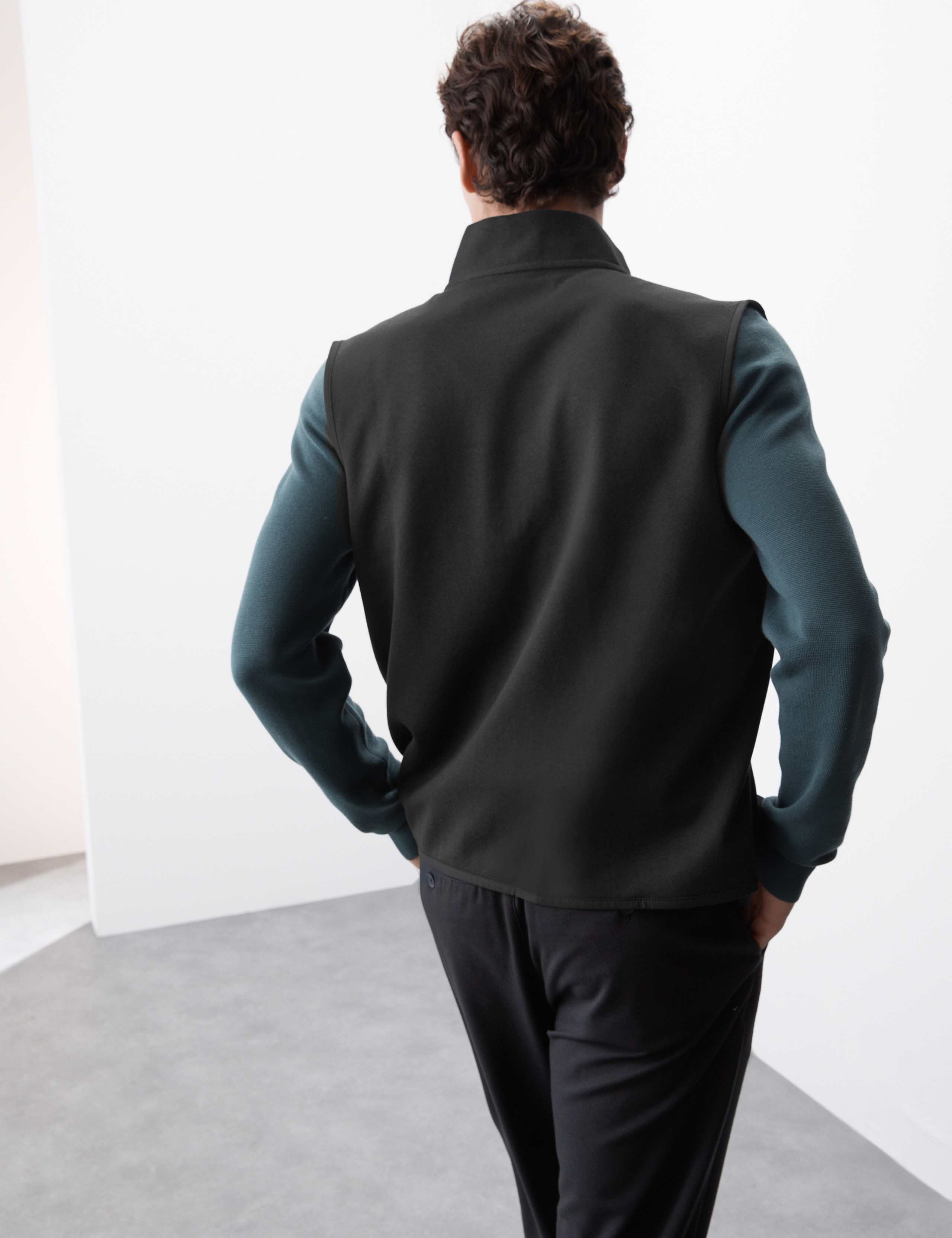 Funnel Neck Quilted Gilet 7 of 7