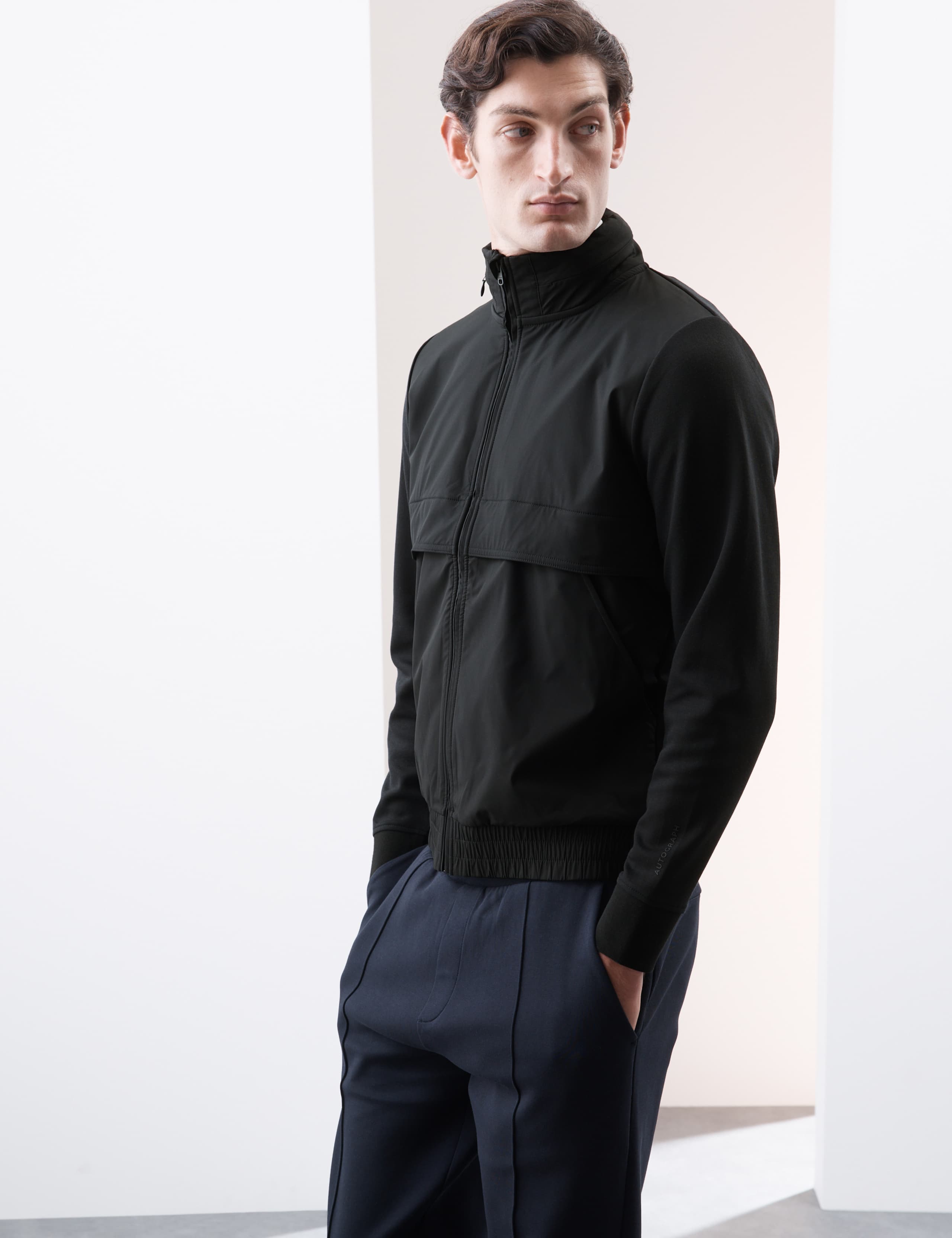 Packaway Hood Zip Up Jacket with Stormwear™ 1 of 8