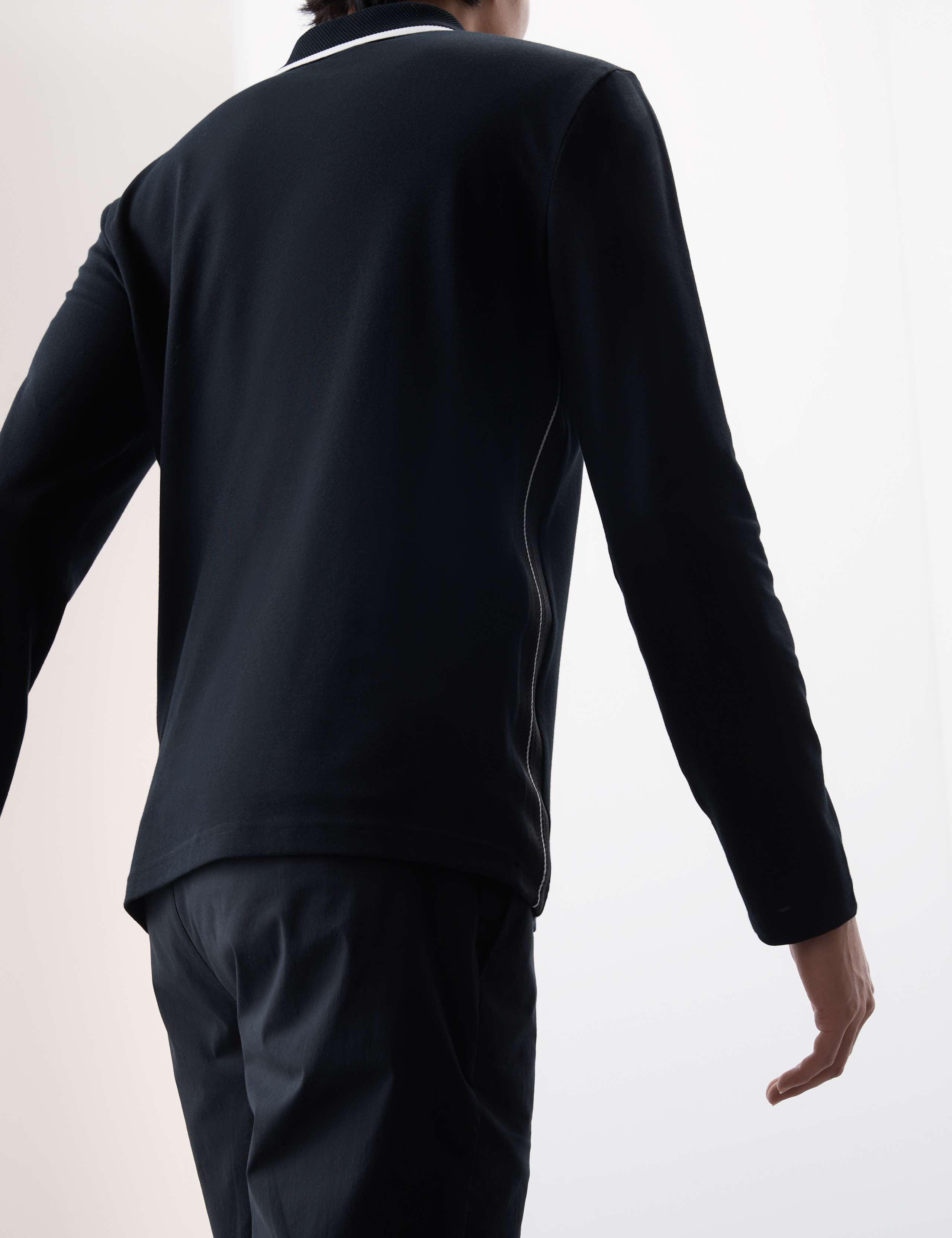 Cotton Rich Tipped Polo Shirt 3 of 7