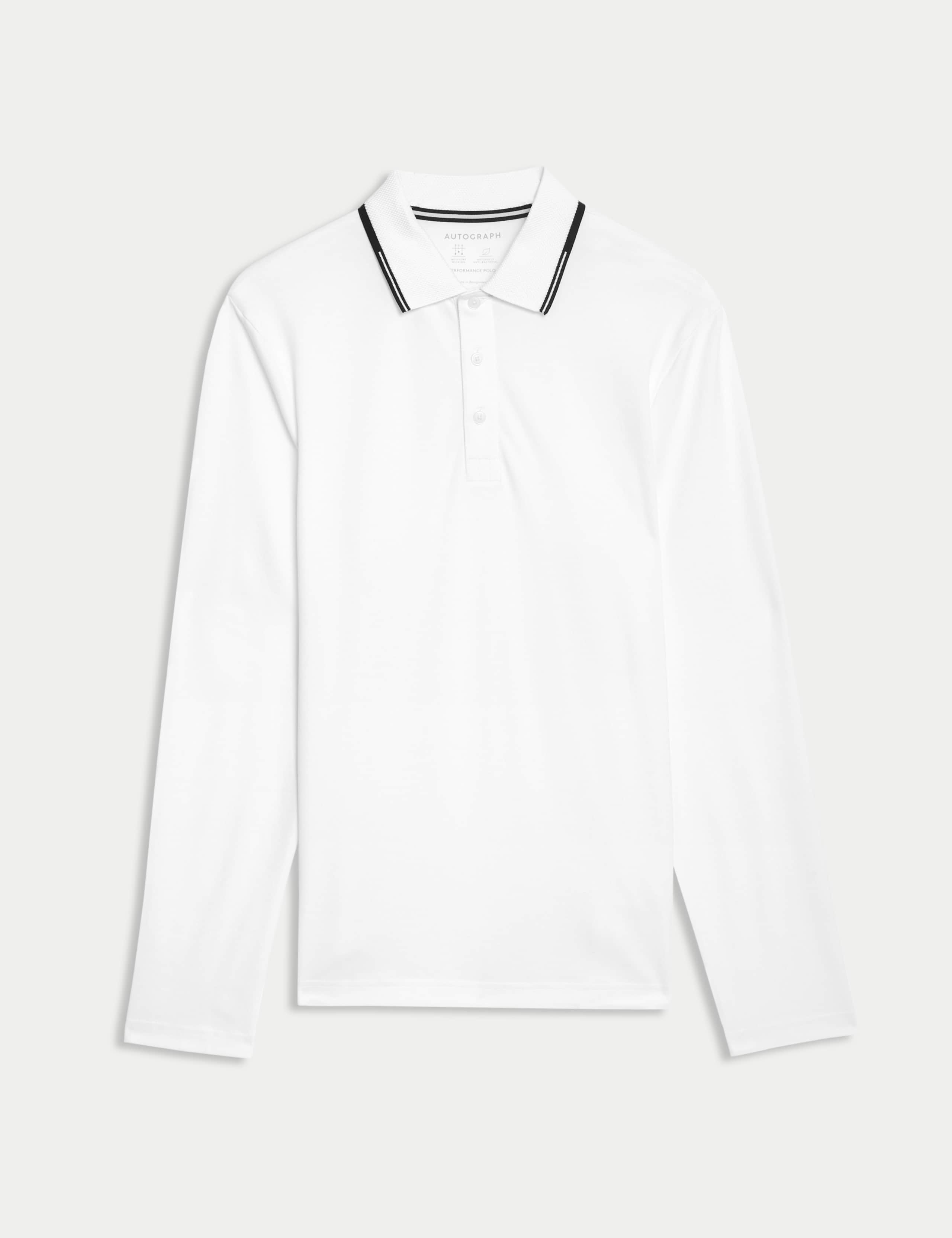 Cotton Rich Tipped Polo Shirt 2 of 7