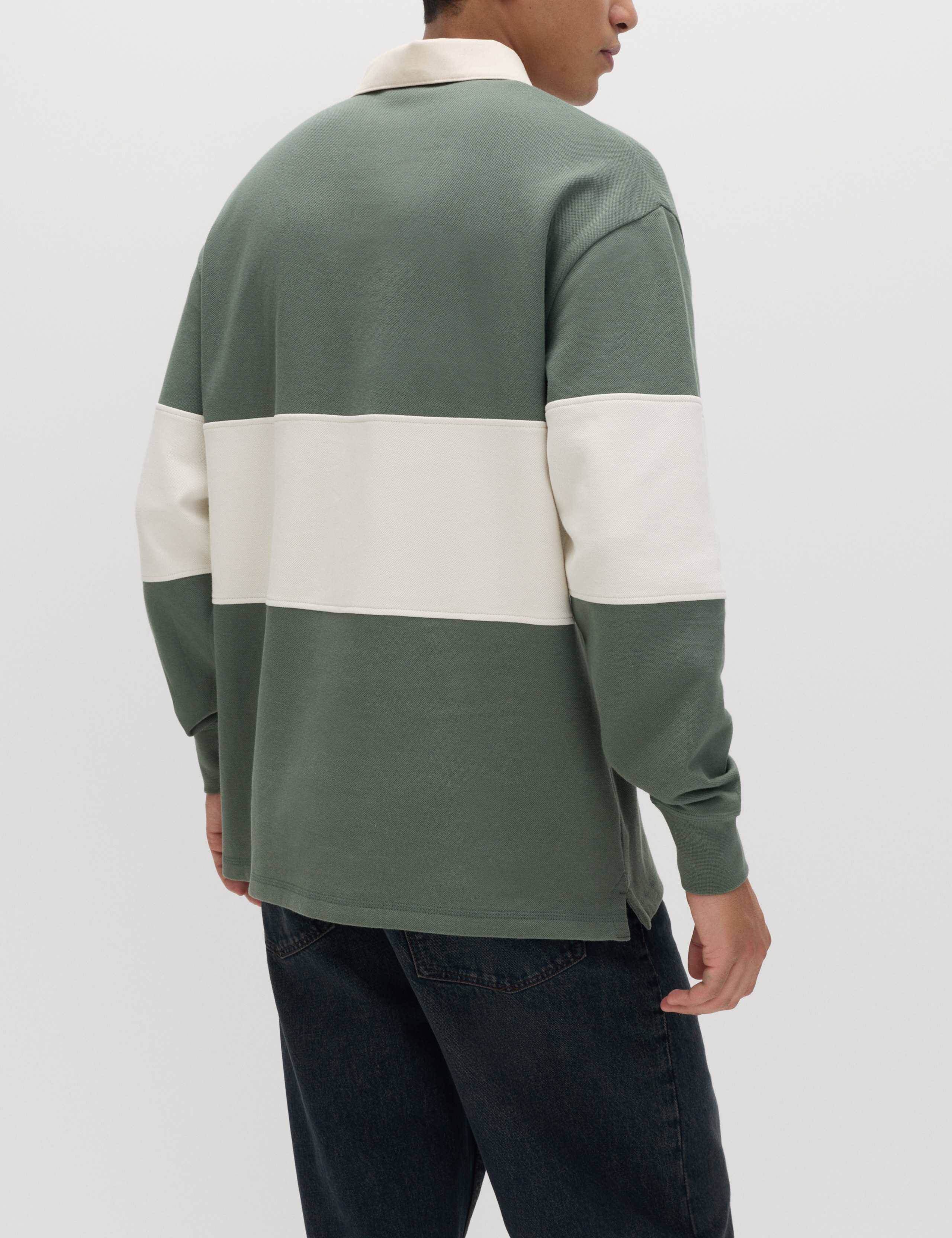 Cotton Rich Pique Rugby Shirt 4 of 6