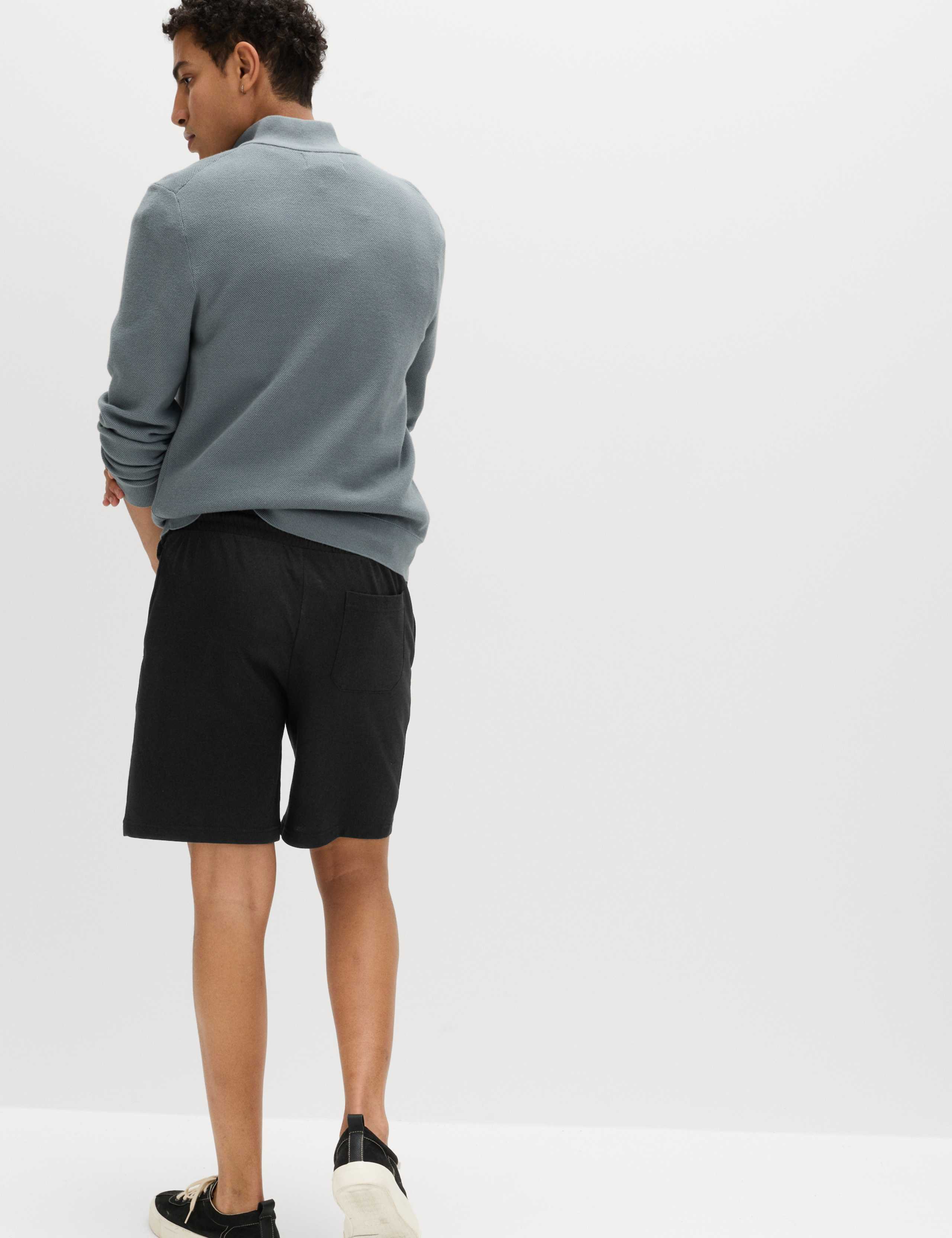 Elasticated Waist Cotton Rich Shorts 4 of 5