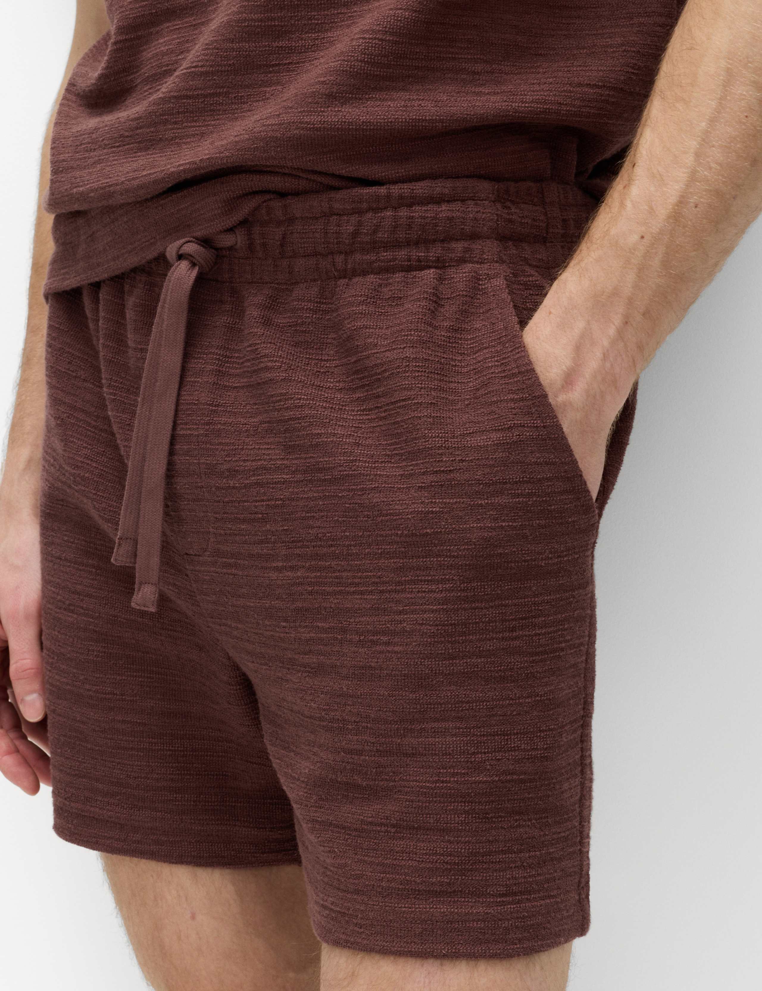 Bouclé Cotton Rich Shorts 3 of 6